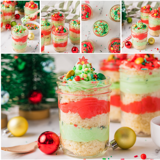 Christmas Cake in a Jar -Semi Exclusive