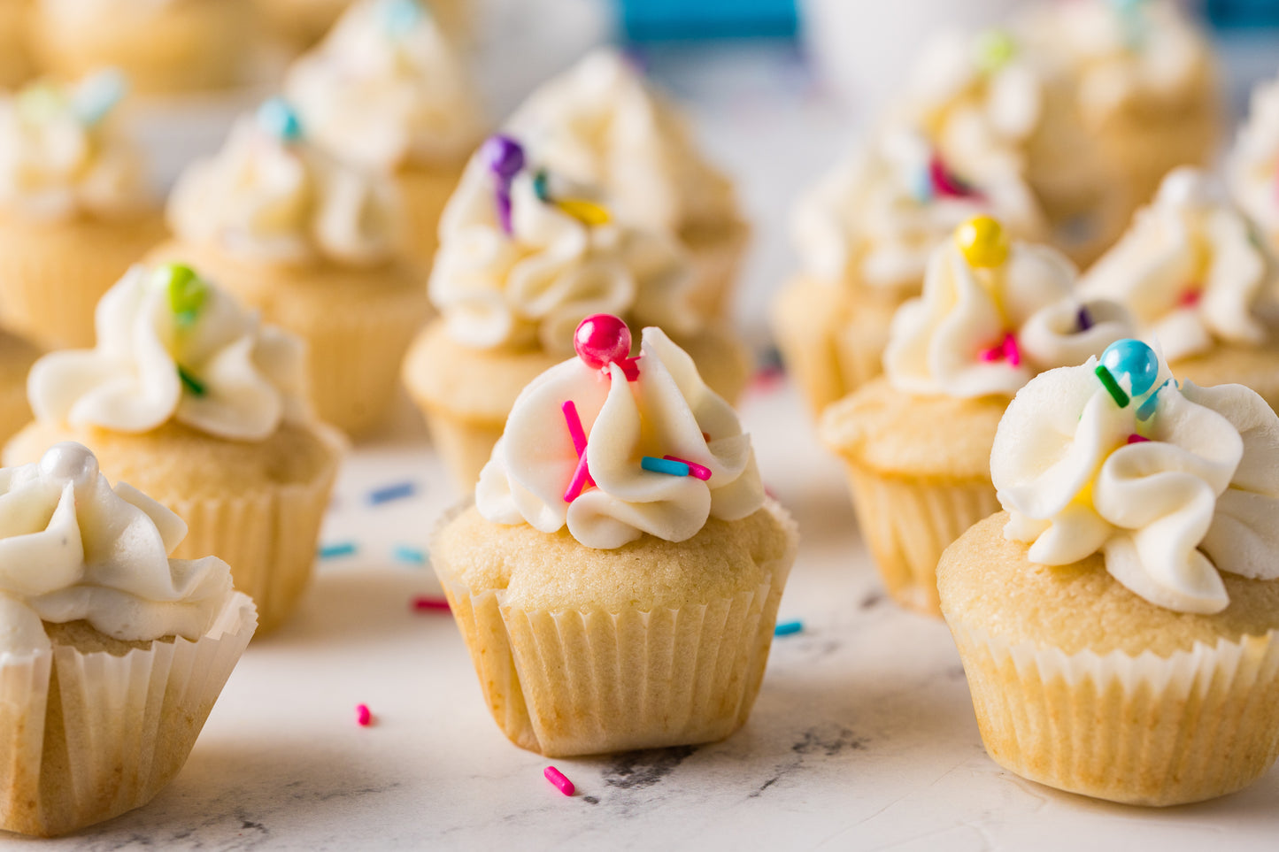 Mini Vanilla Cupcakes-Exclusive