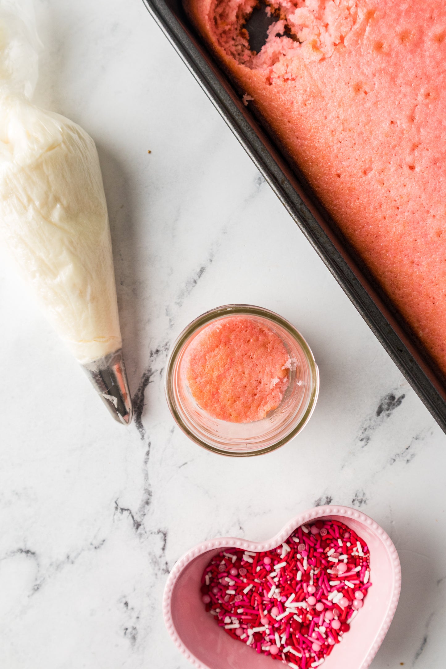 Valentine's Day Cake in a Jar Semi-Exclusive