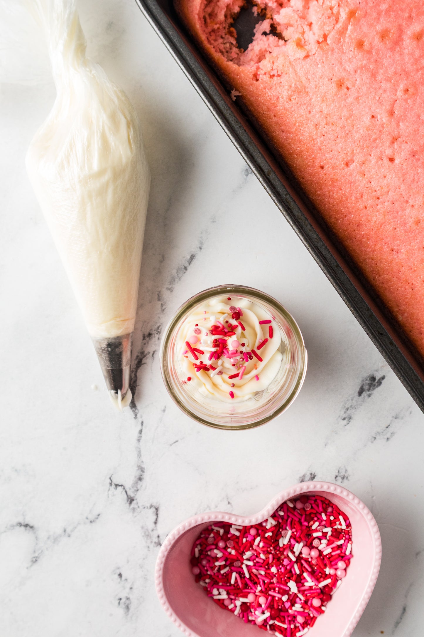 Valentine's Day Cake in a Jar Semi-Exclusive