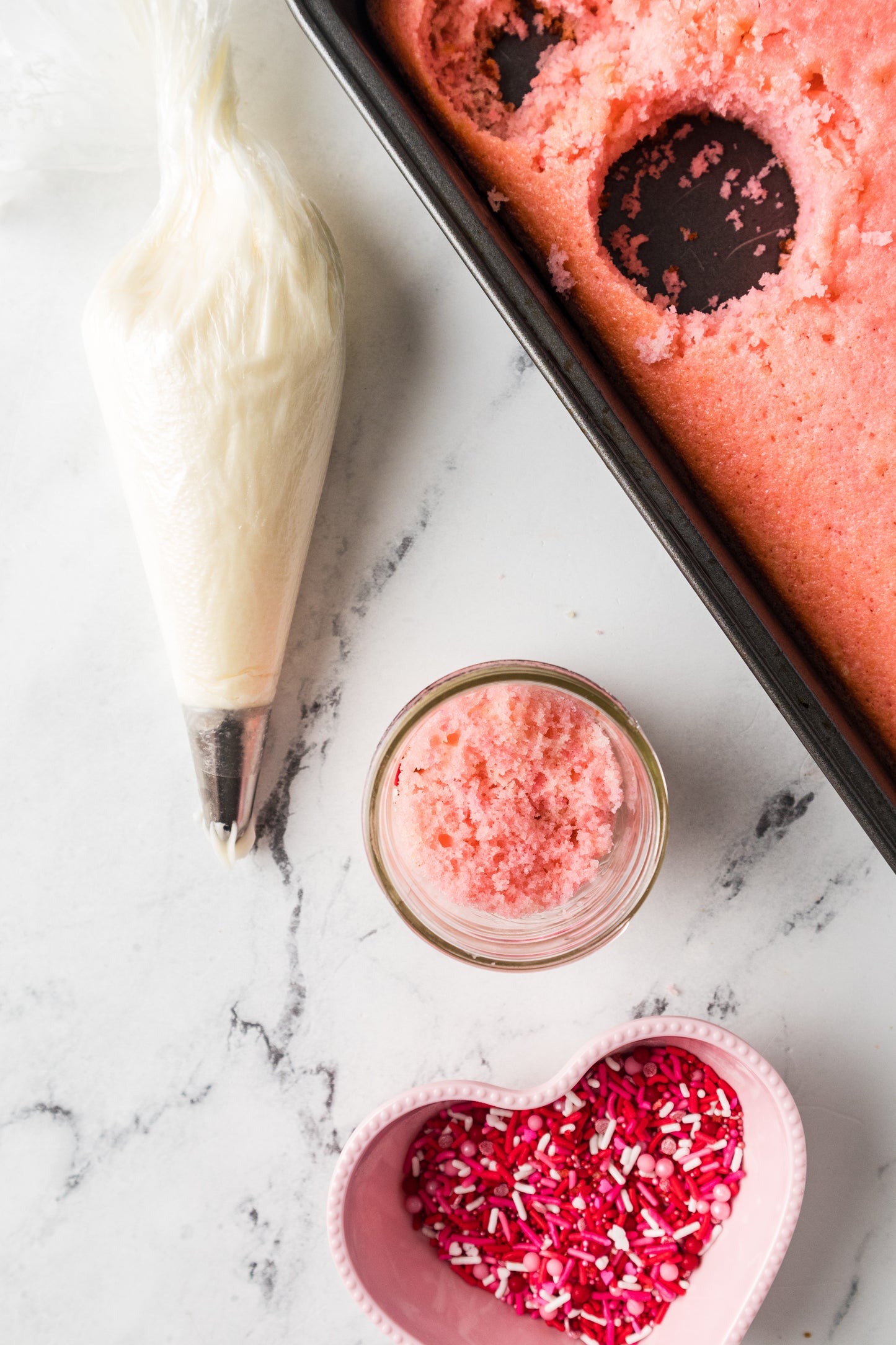 Valentine's Day Cake in a Jar Semi-Exclusive