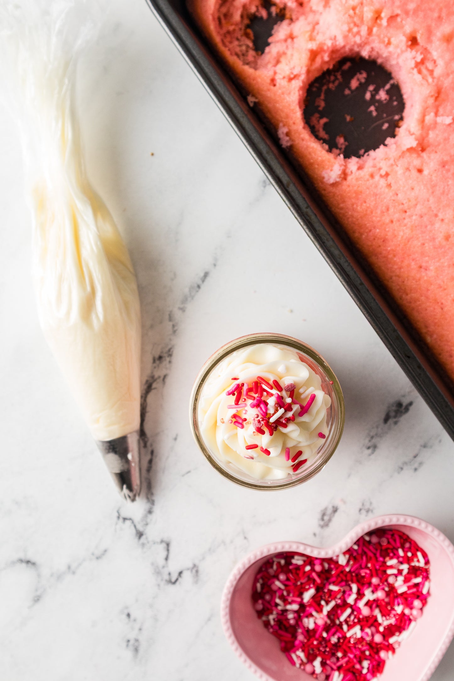 Valentine's Day Cake in a Jar Semi-Exclusive