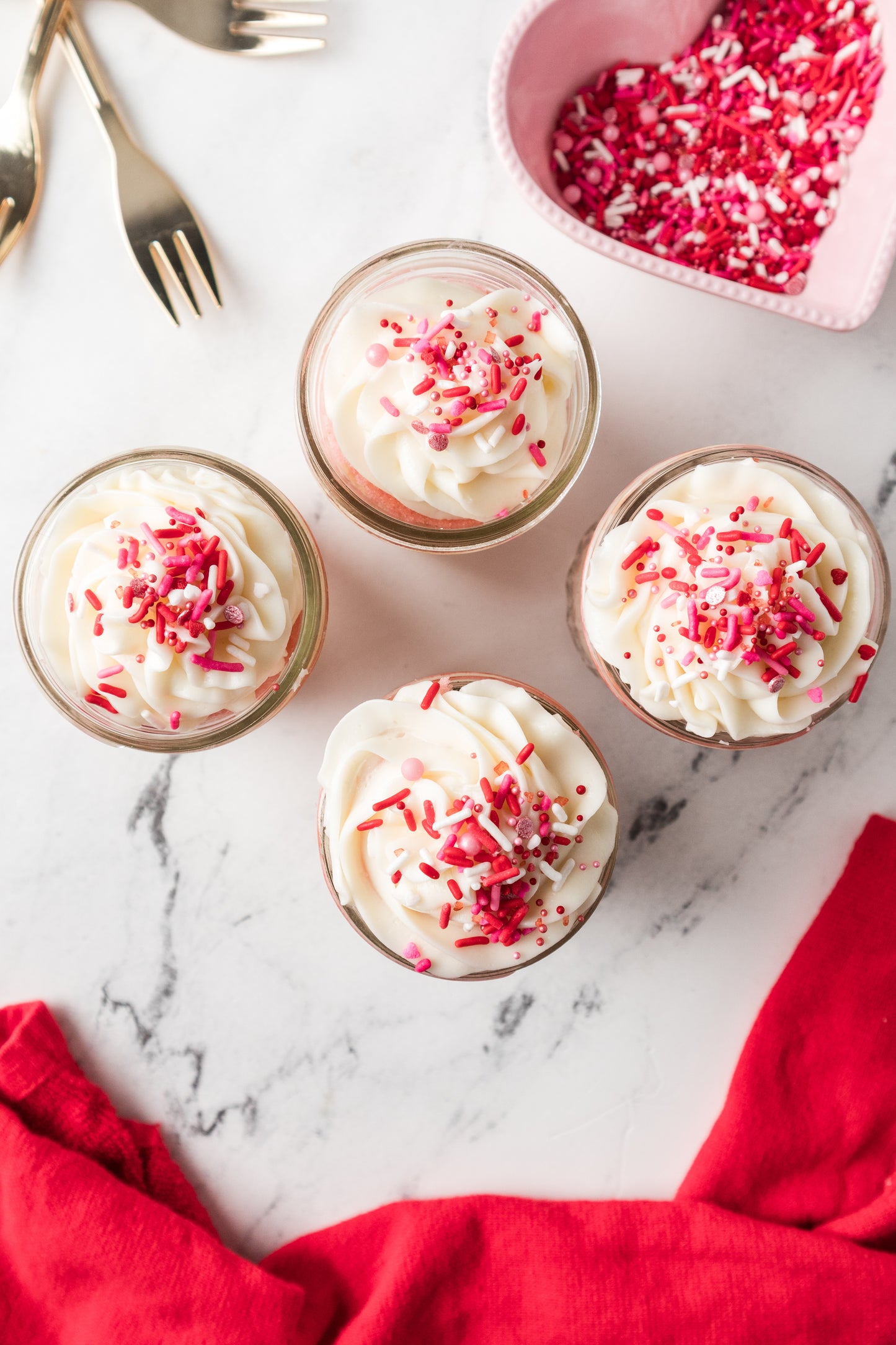 Valentine's Day Cake in a Jar Semi-Exclusive