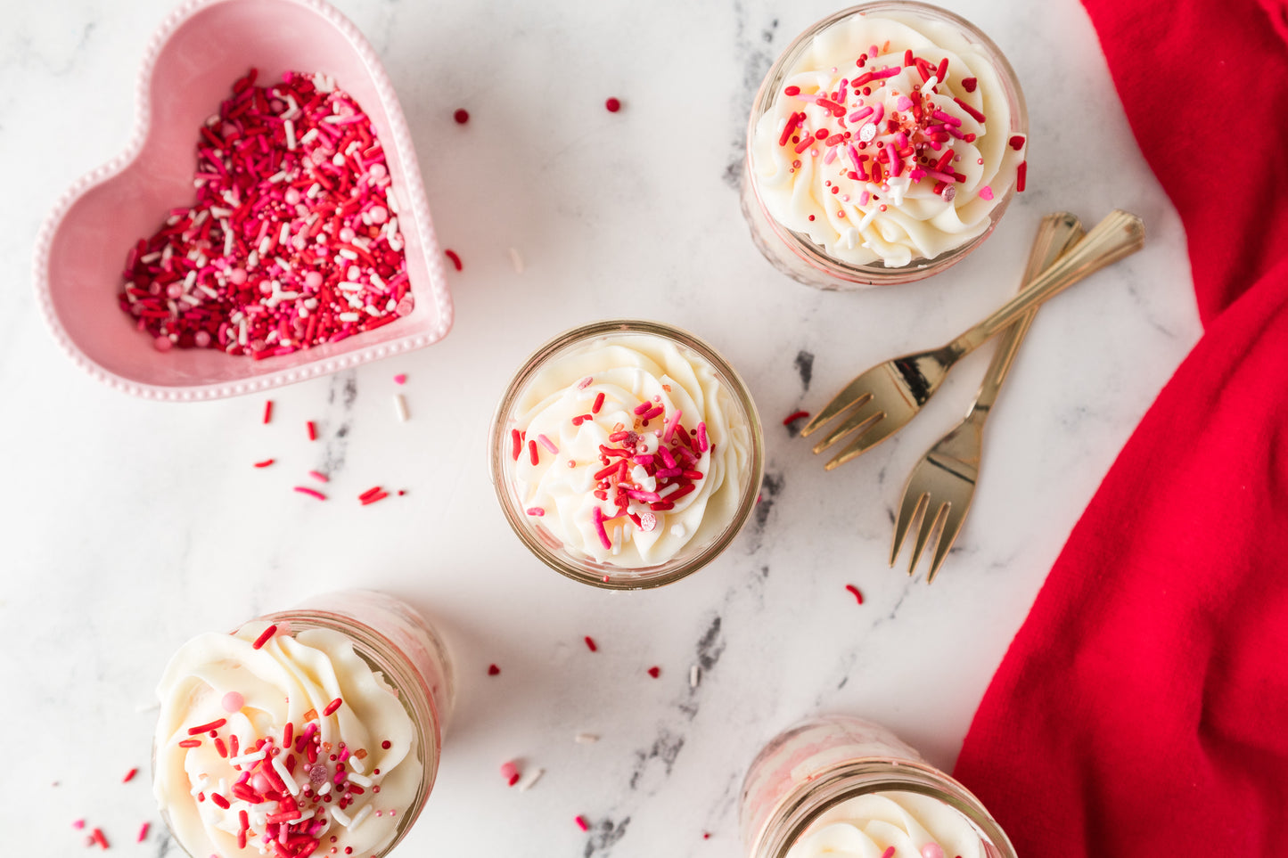 Valentine's Day Cake in a Jar Semi-Exclusive