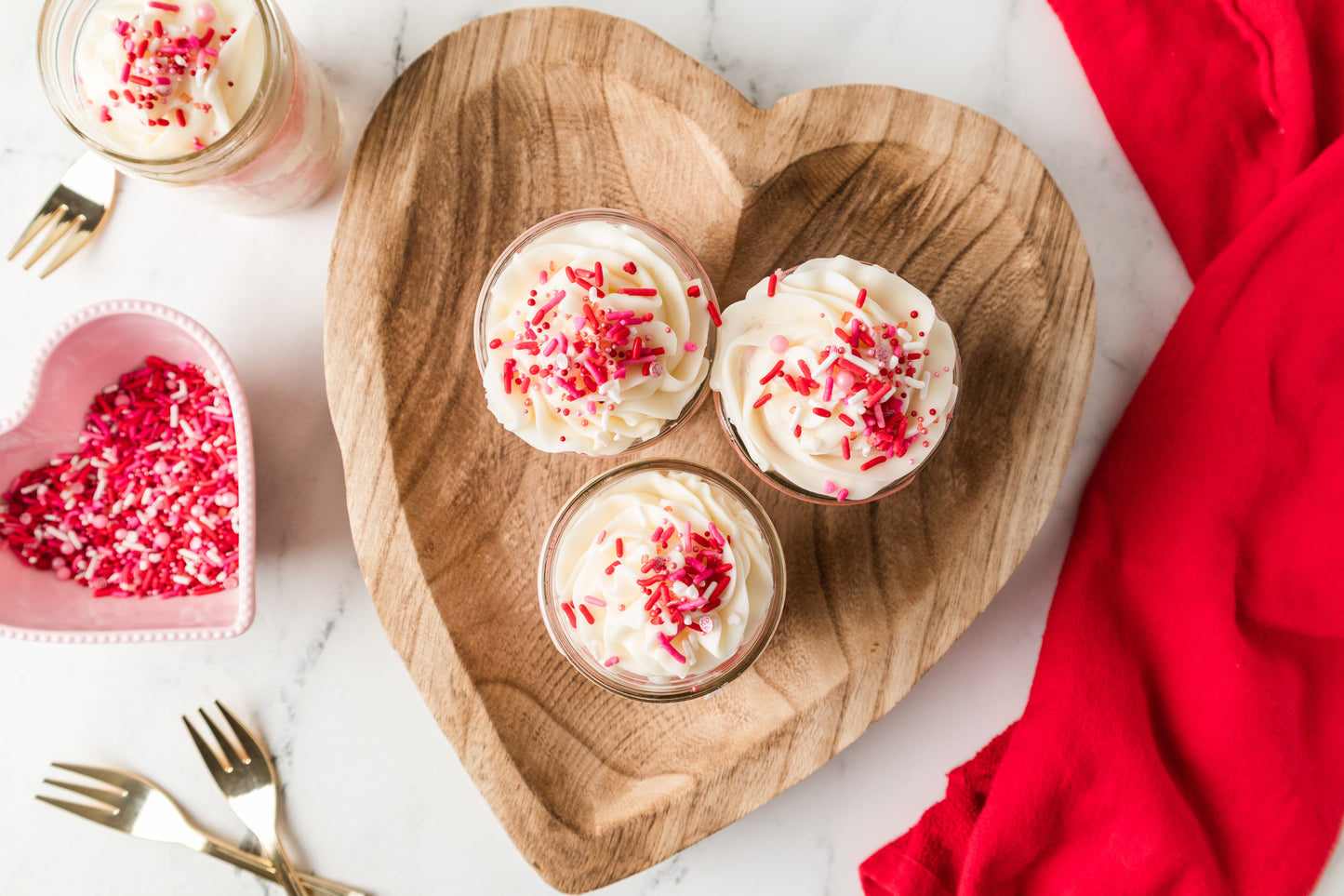 Valentine's Day Cake in a Jar Semi-Exclusive