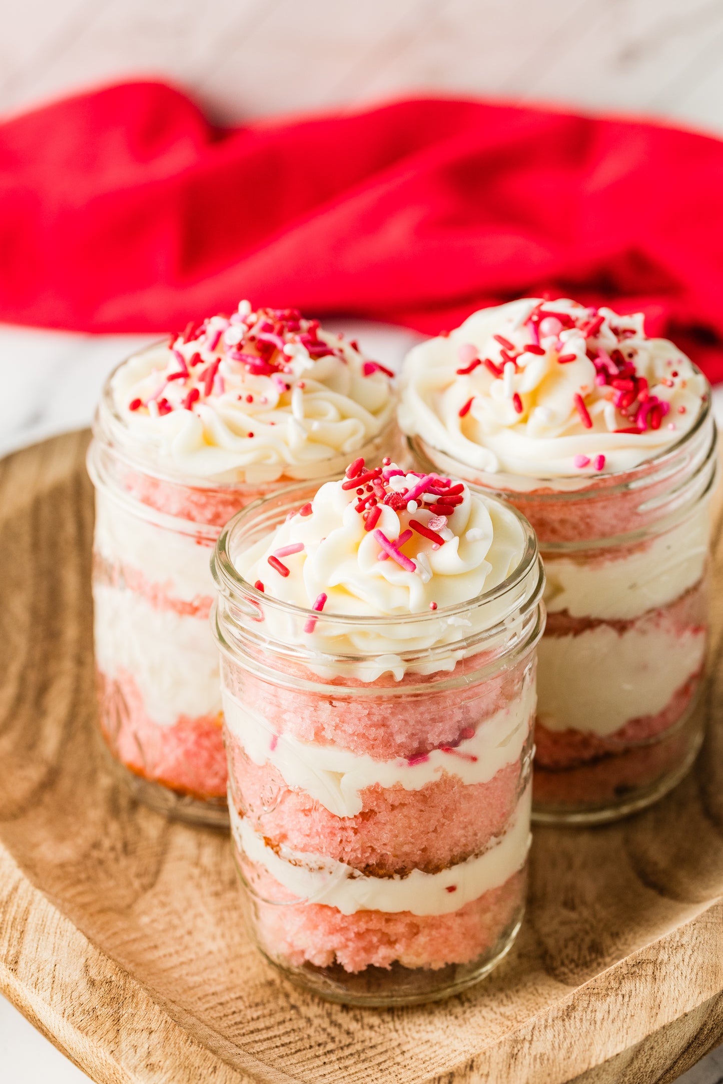 Valentine's Day Cake in a Jar Semi-Exclusive
