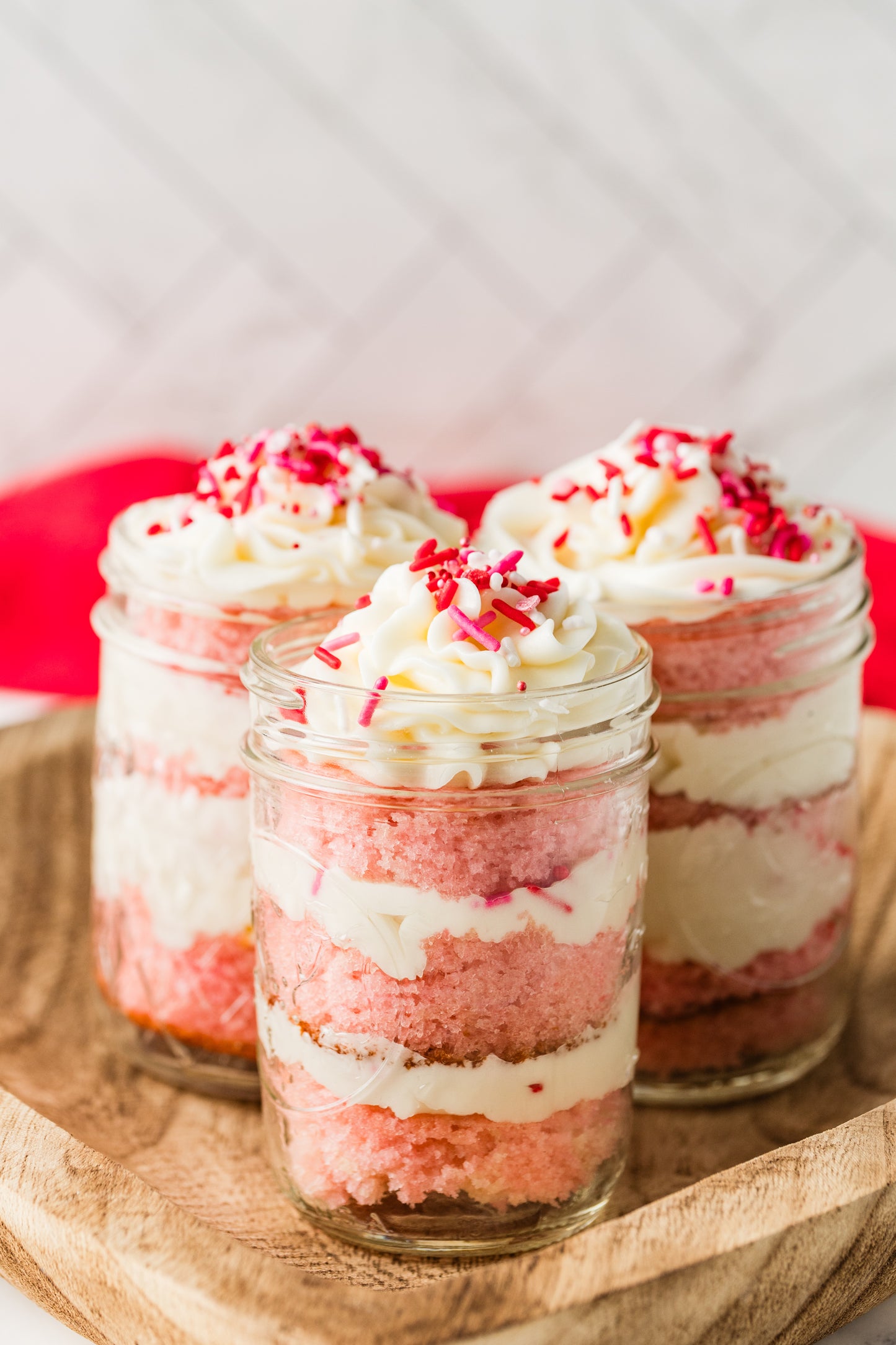 Valentine's Day Cake in a Jar Semi-Exclusive