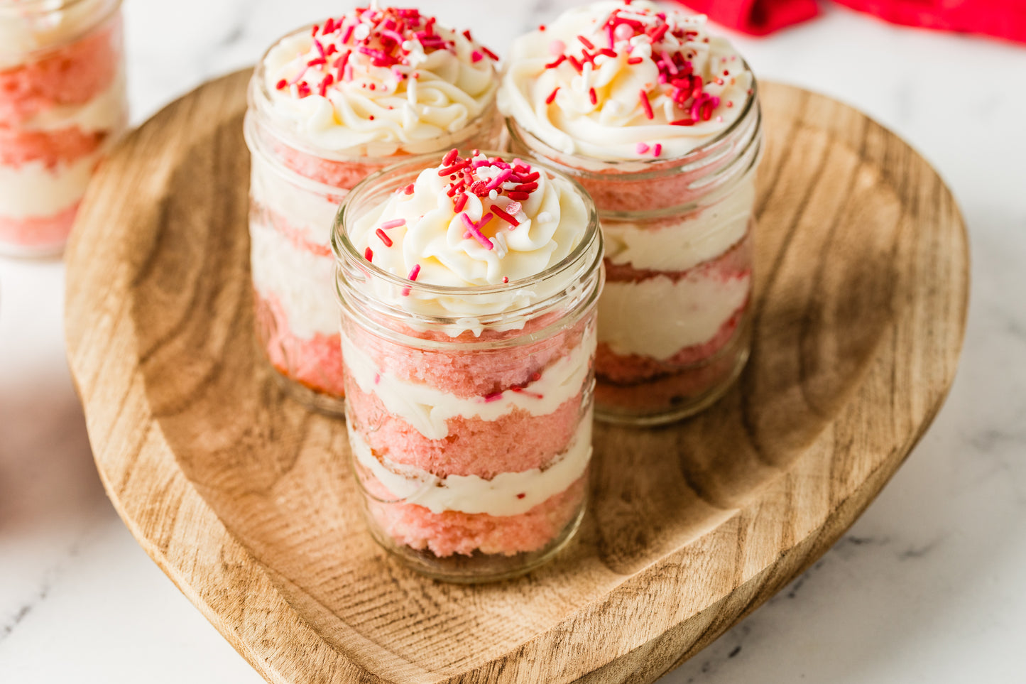 Valentine's Day Cake in a Jar Semi-Exclusive