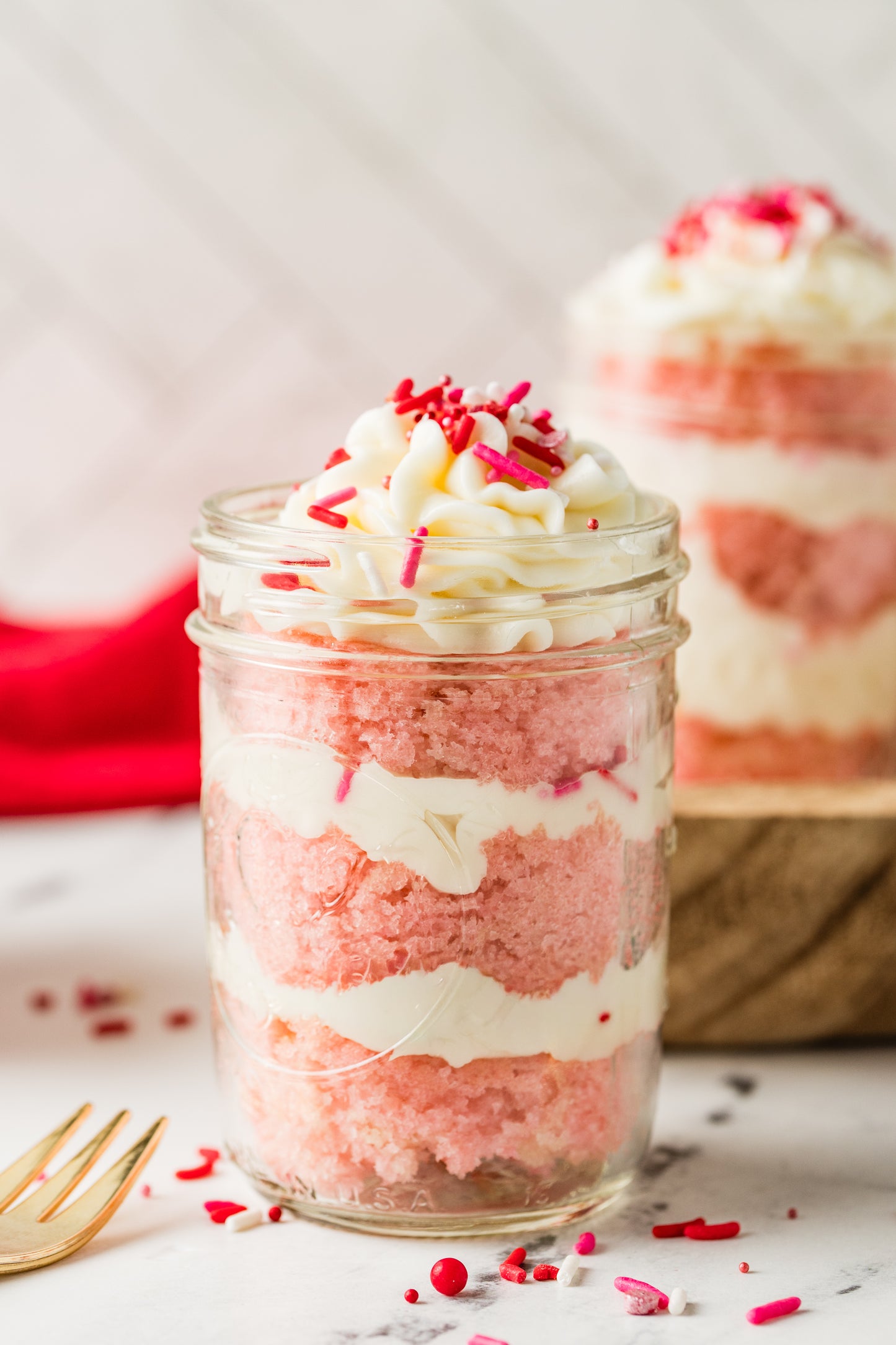 Valentine's Day Cake in a Jar Semi-Exclusive