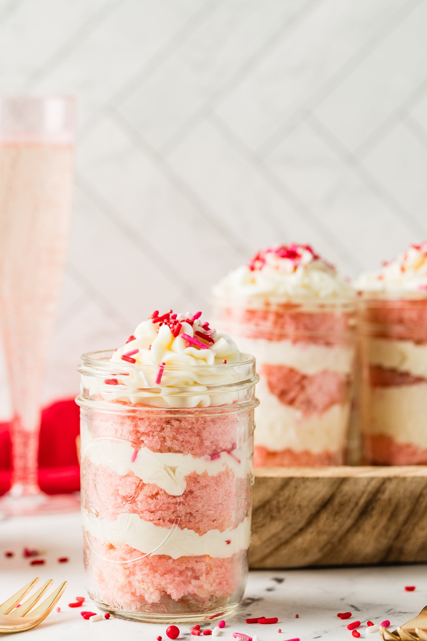 Valentine's Day Cake in a Jar Semi-Exclusive