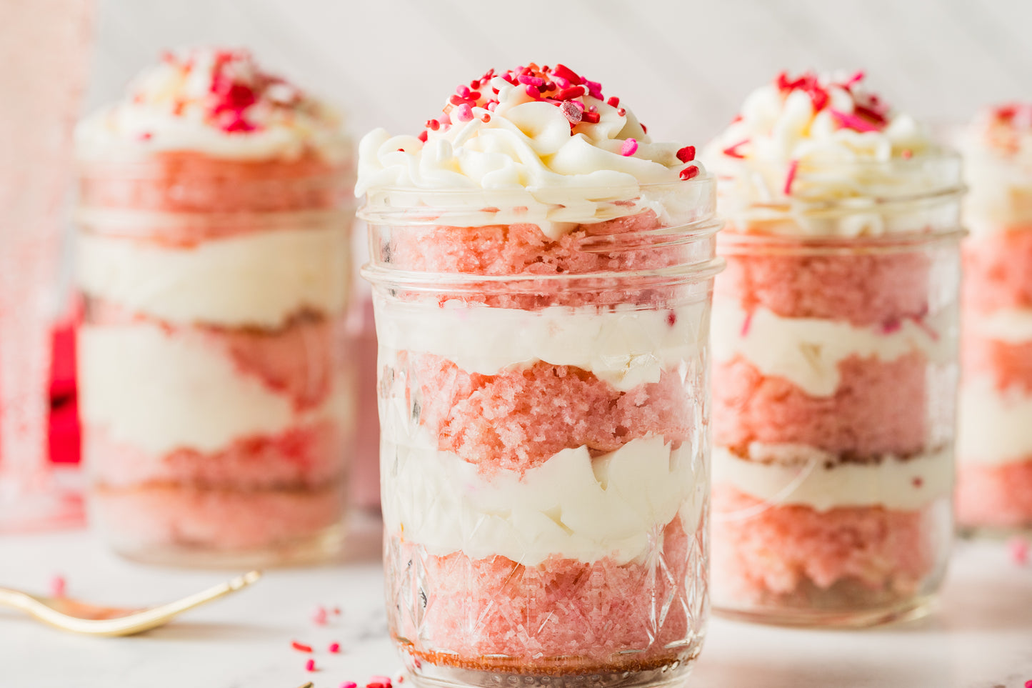 Valentine's Day Cake in a Jar Semi-Exclusive