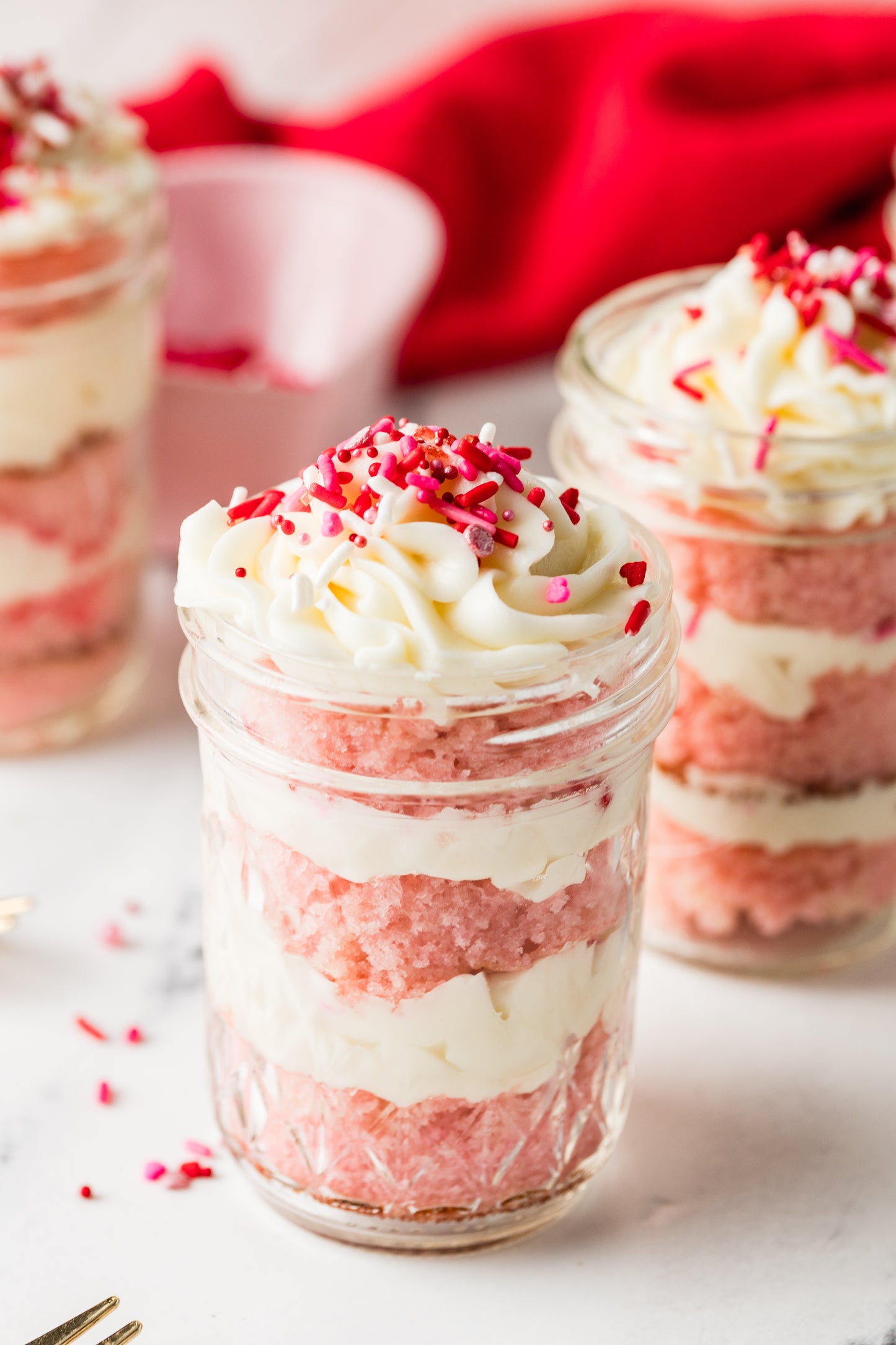 Valentine's Day Cake in a Jar Semi-Exclusive