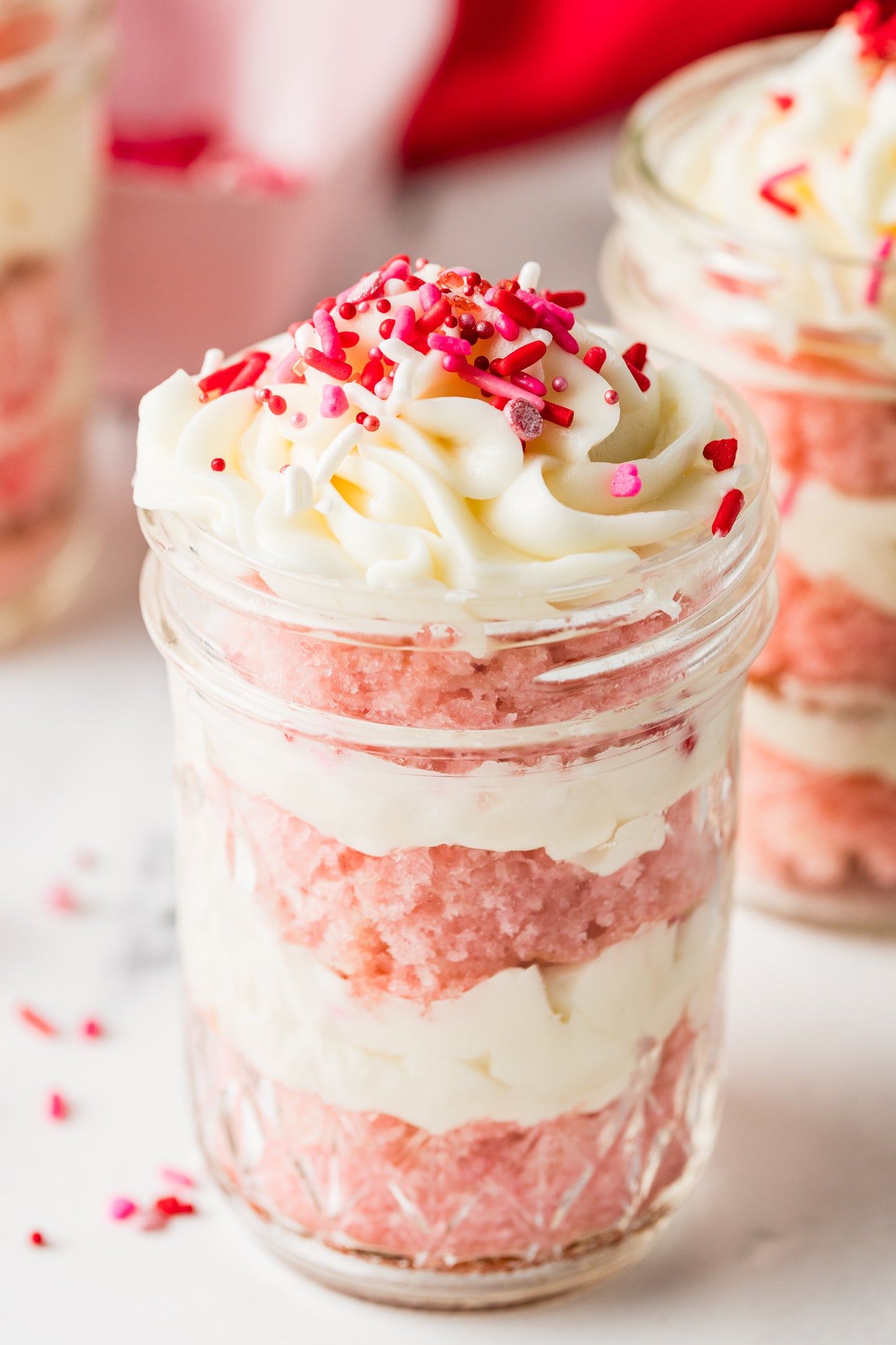 Valentine's Day Cake in a Jar Semi-Exclusive