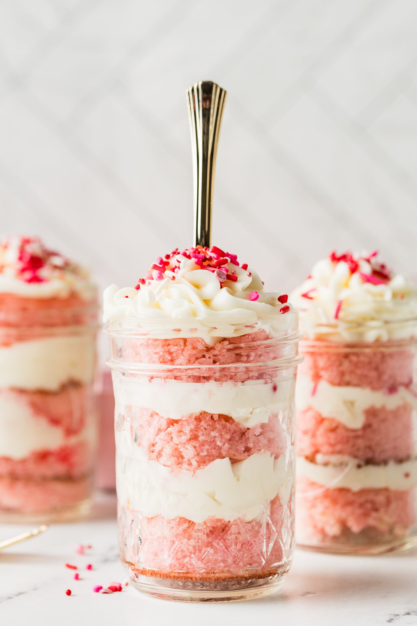 Valentine's Day Cake in a Jar Semi-Exclusive
