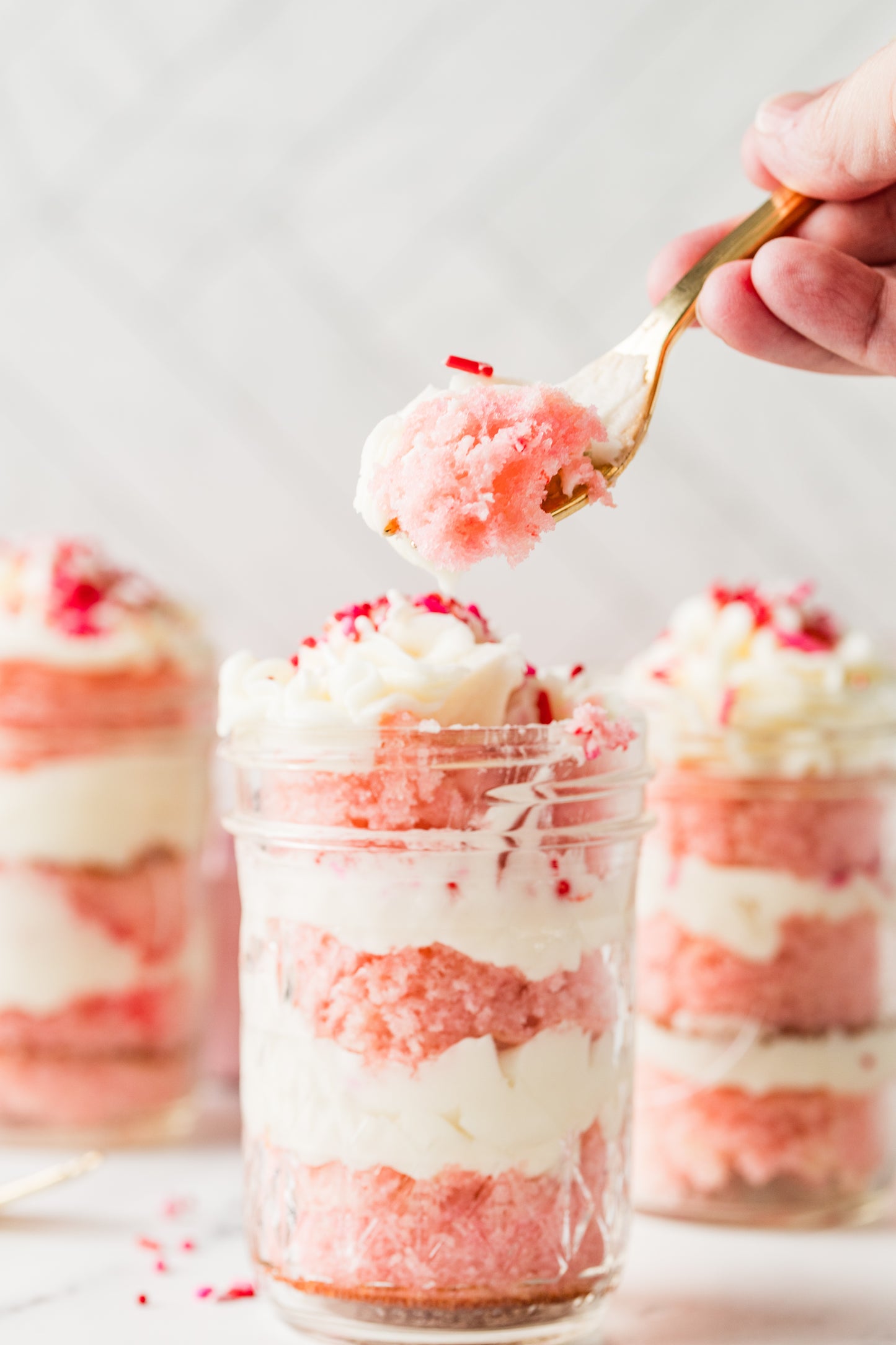 Valentine's Day Cake in a Jar Semi-Exclusive