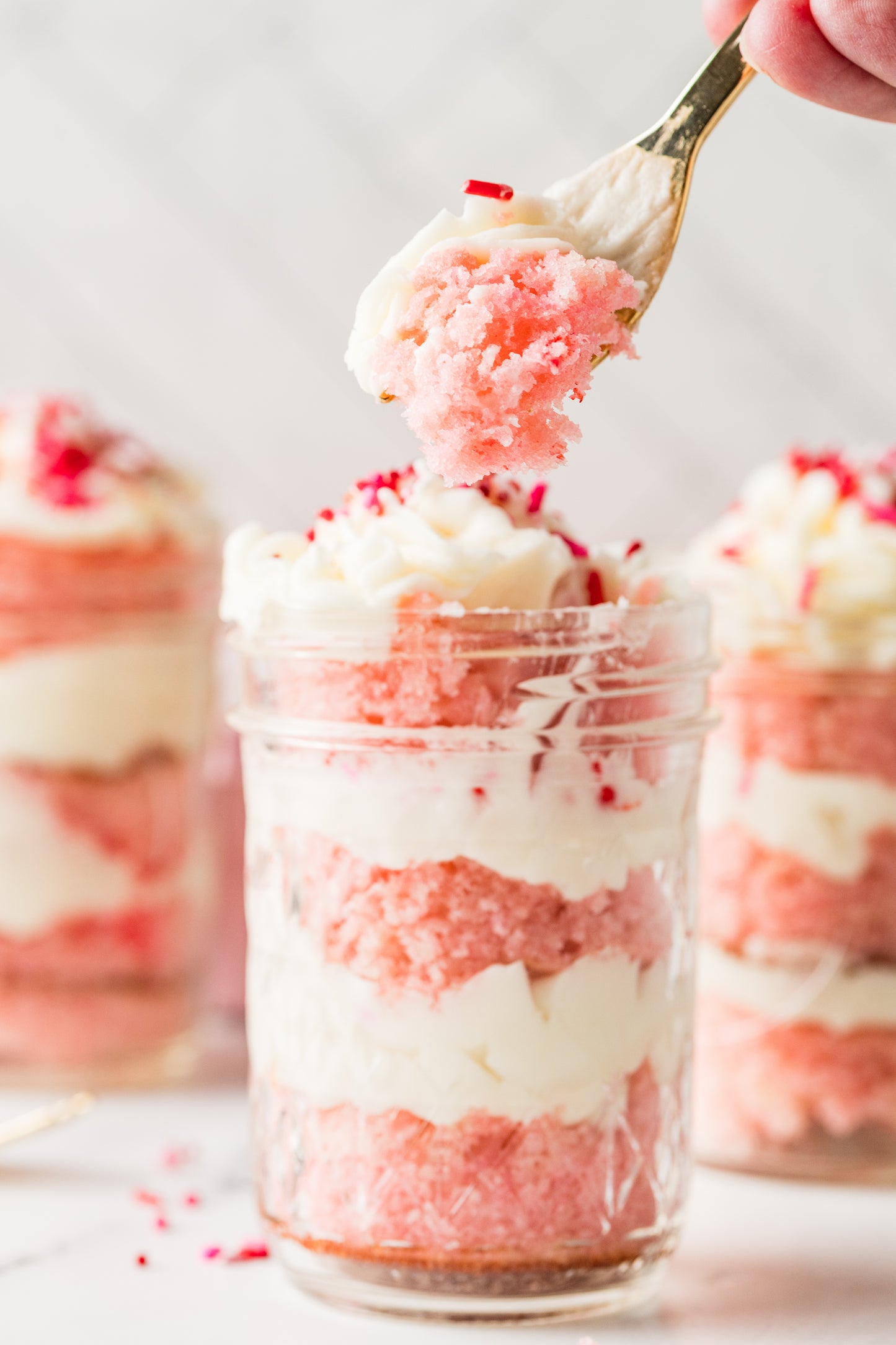 Valentine's Day Cake in a Jar Semi-Exclusive