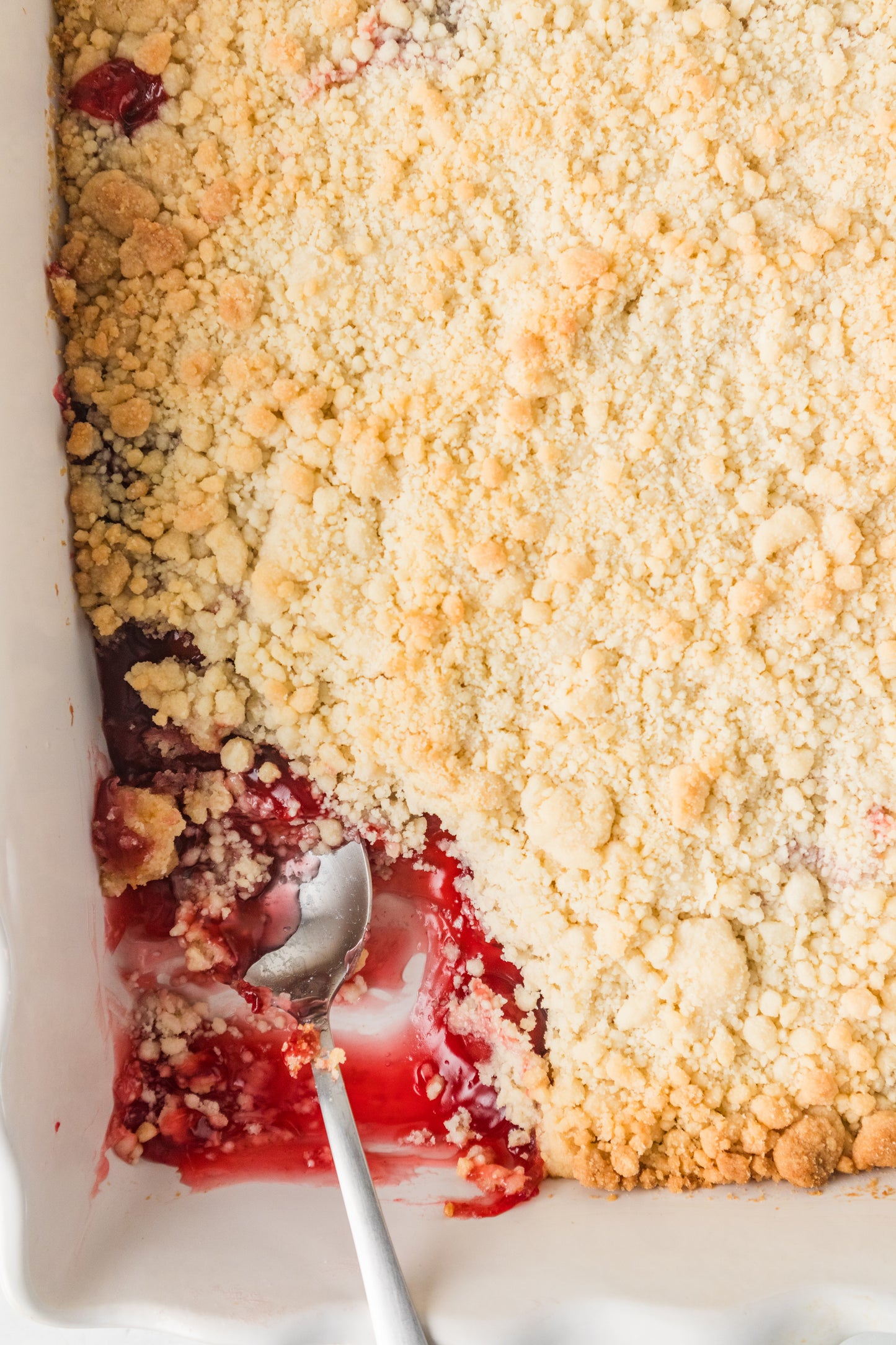 Cherry Cobbler (with a Cake Mix)