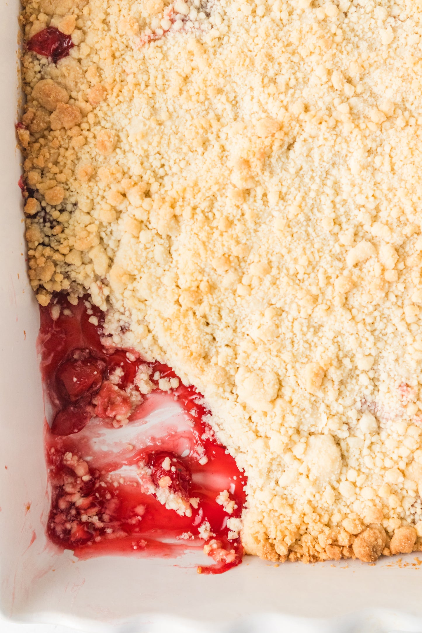 Cherry Cobbler (with a Cake Mix)