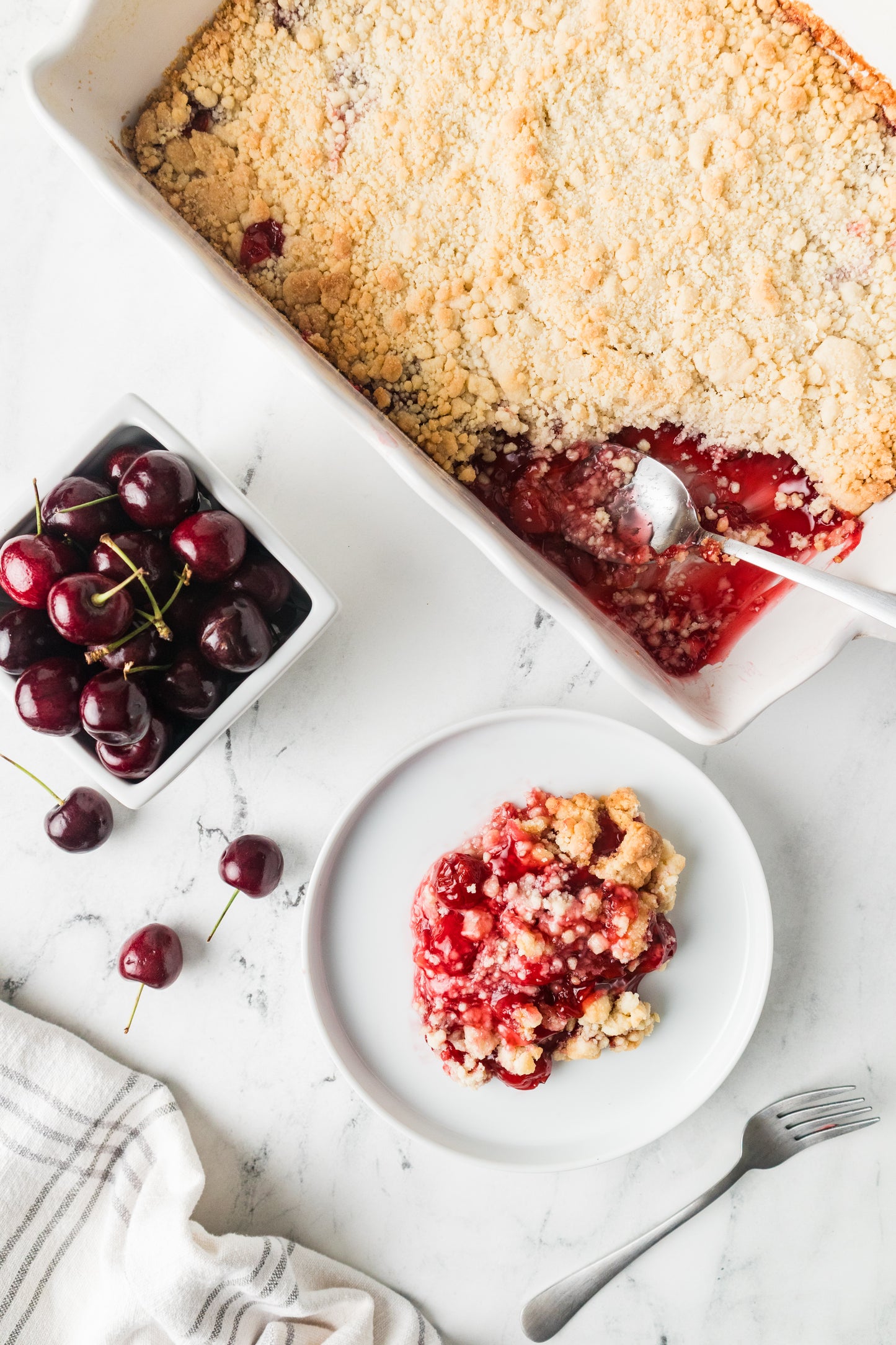 Cherry Cobbler (with a Cake Mix)