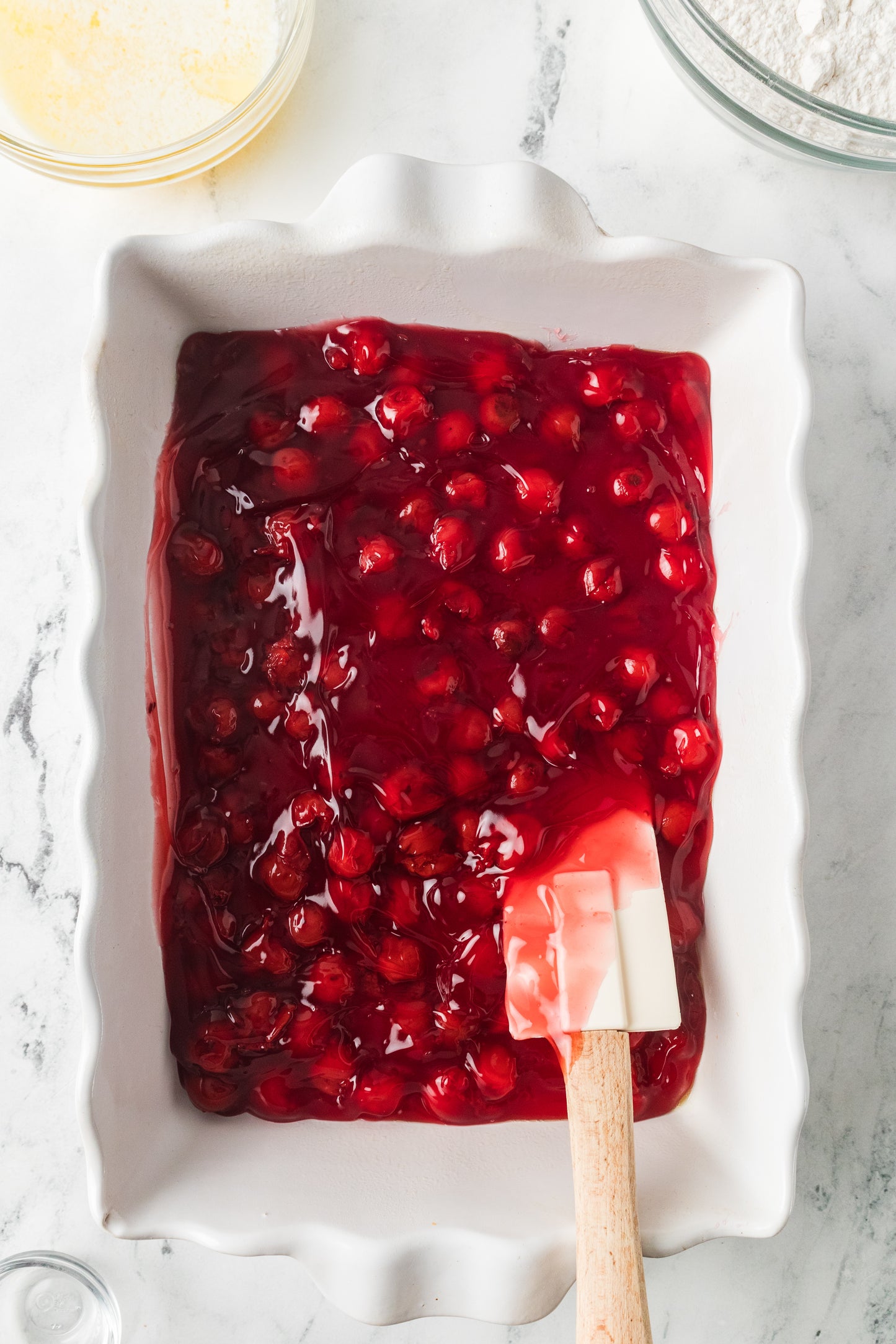 Cherry Cobbler (with a Cake Mix)