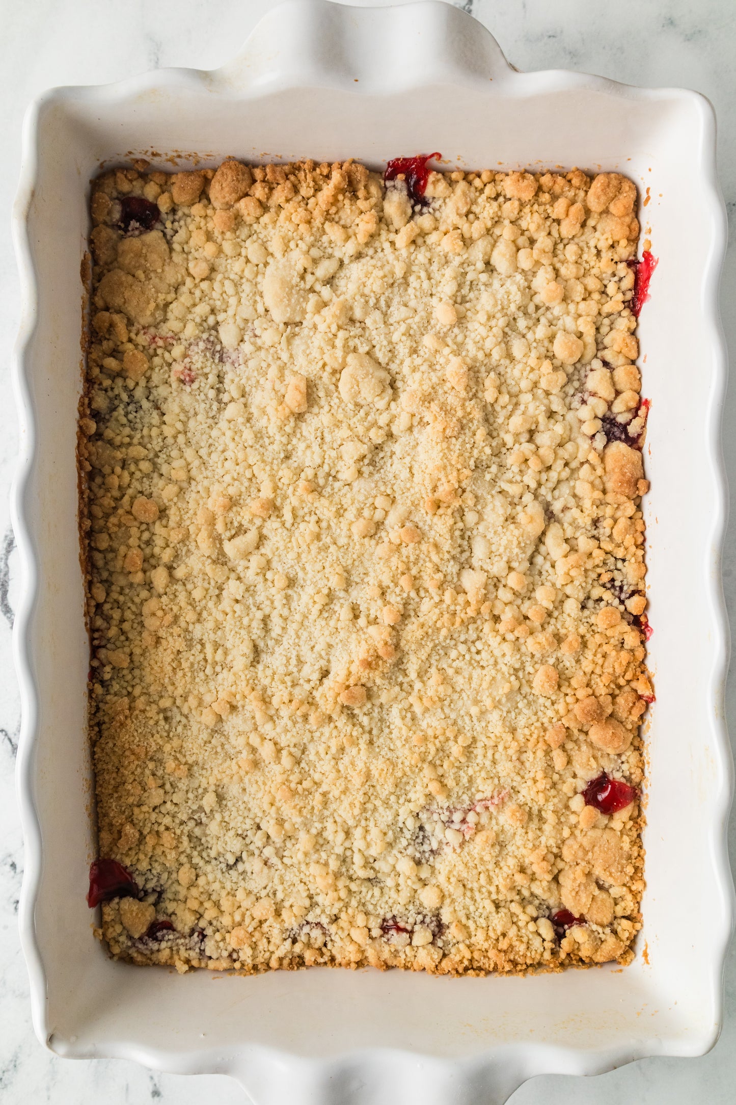 Cherry Cobbler (with a Cake Mix)