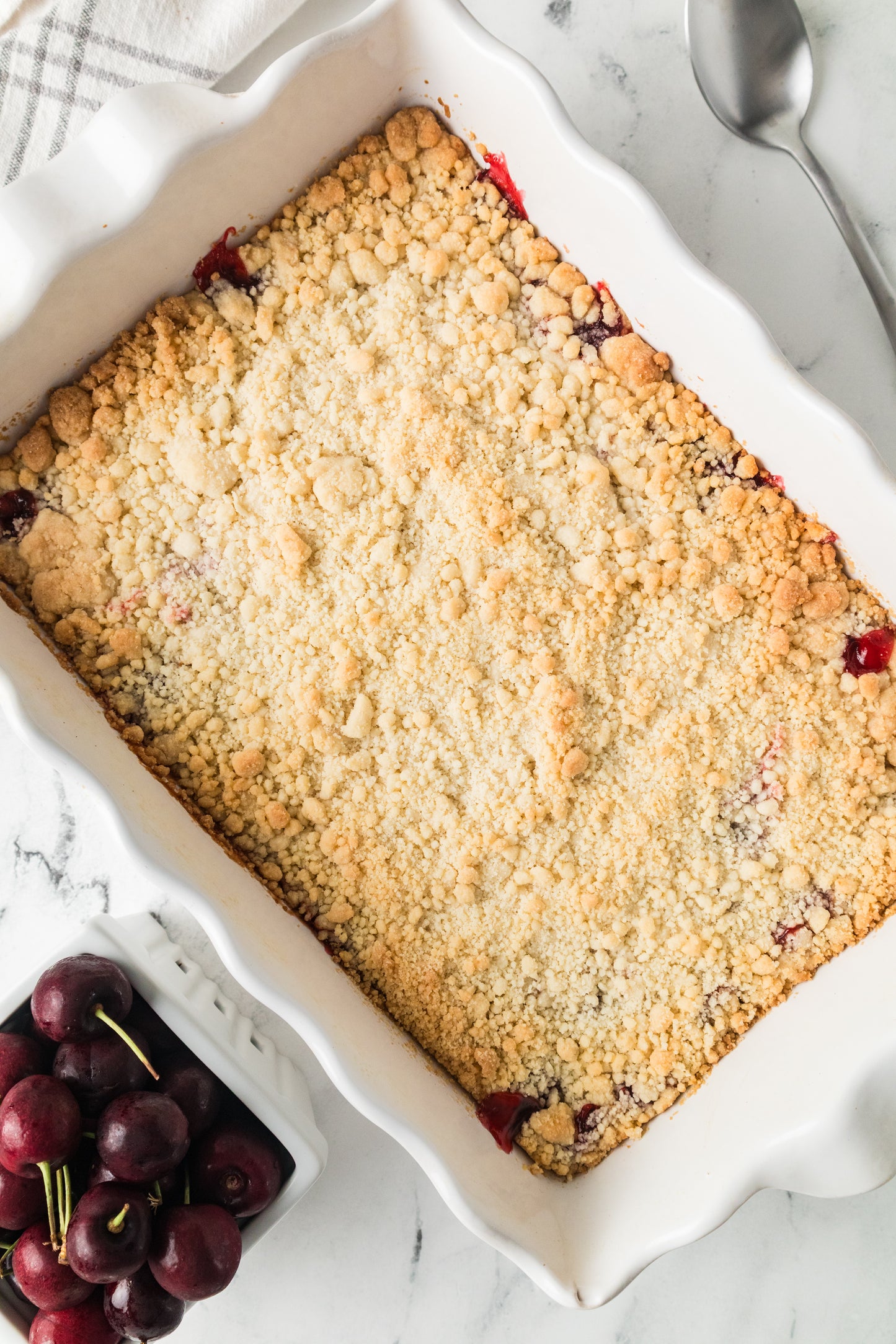 Cherry Cobbler (with a Cake Mix)