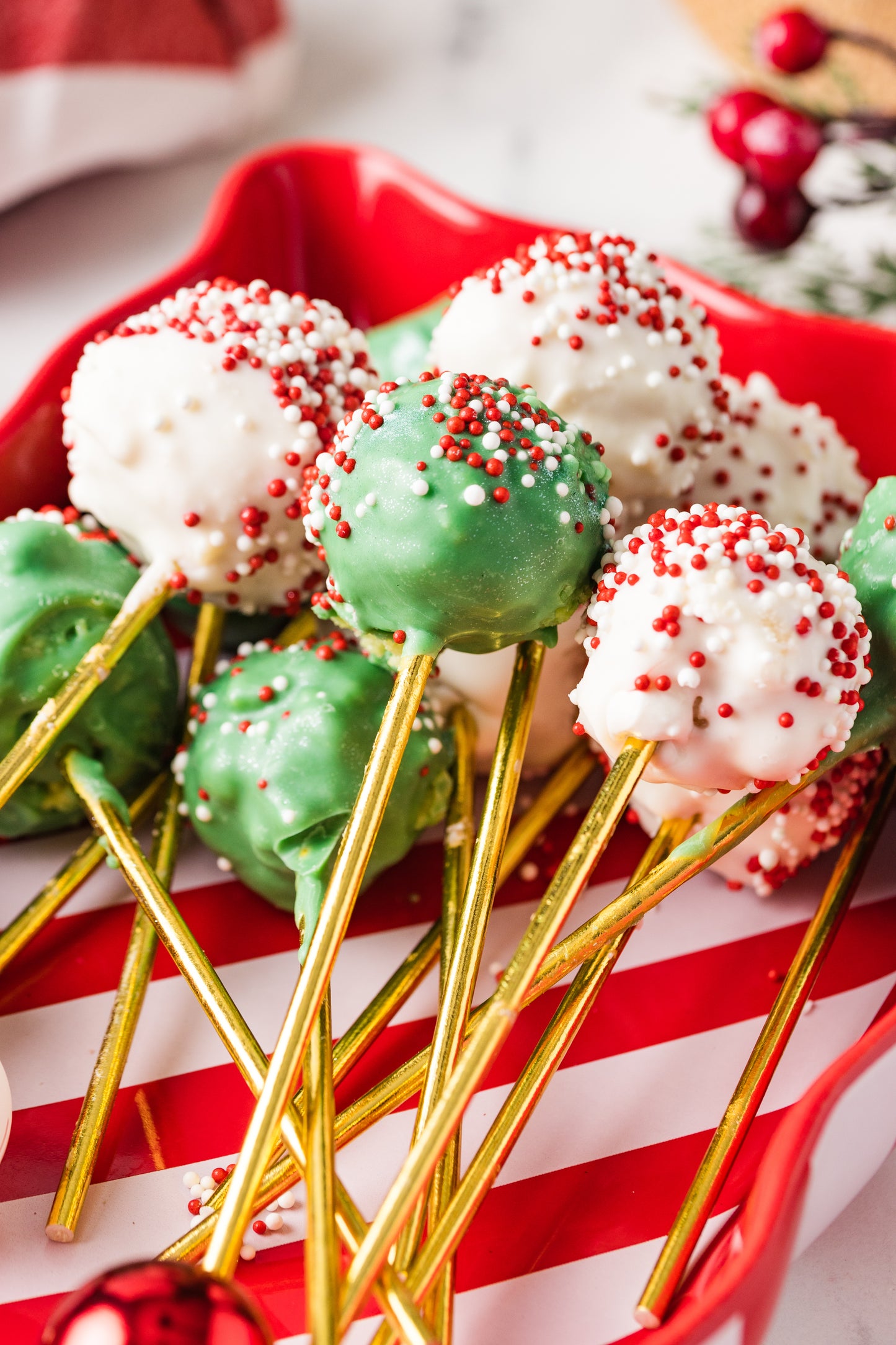 Christmas Cake Pop-Semi Exclusive
