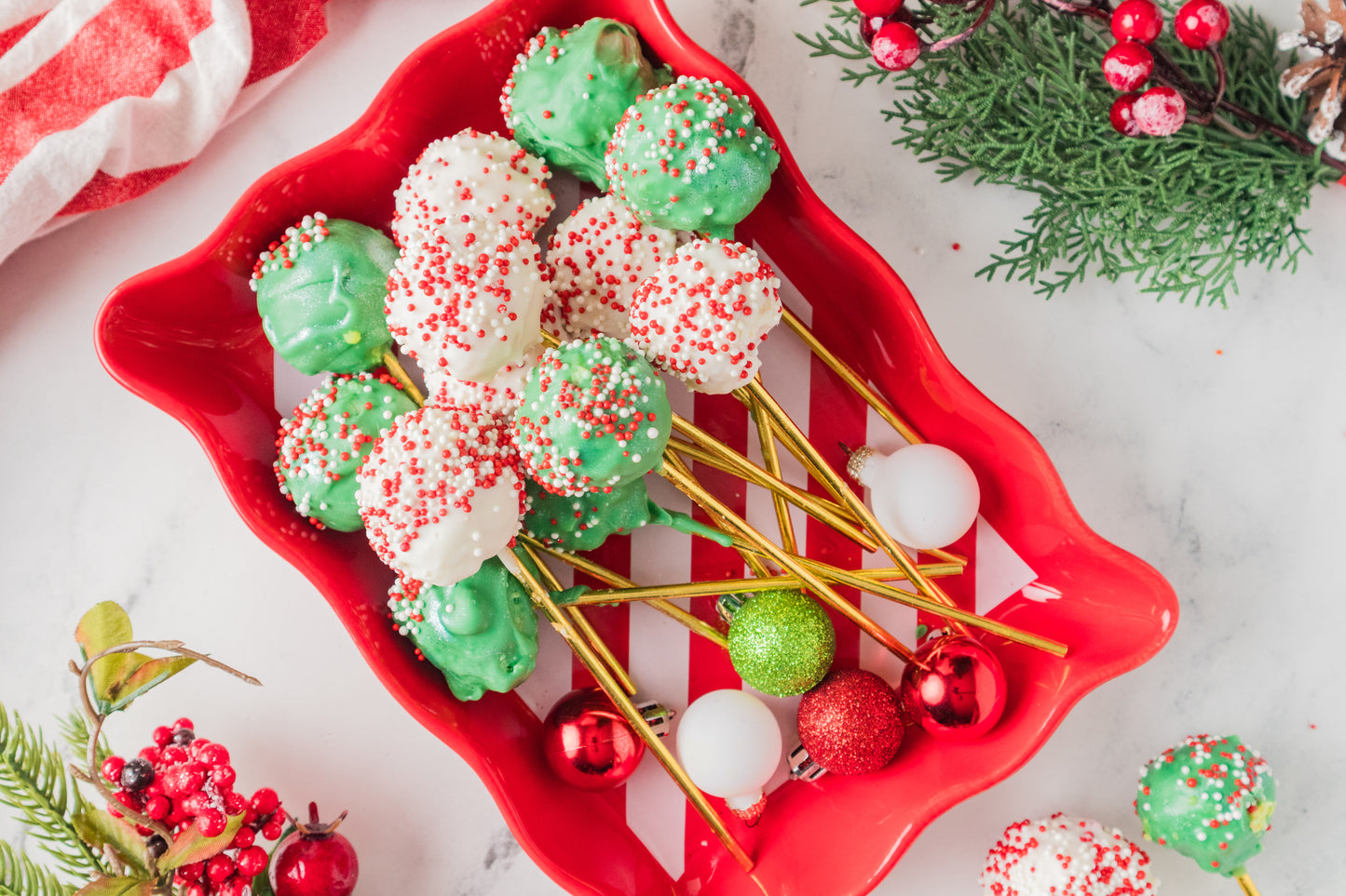 Christmas Cake Pop-Semi Exclusive