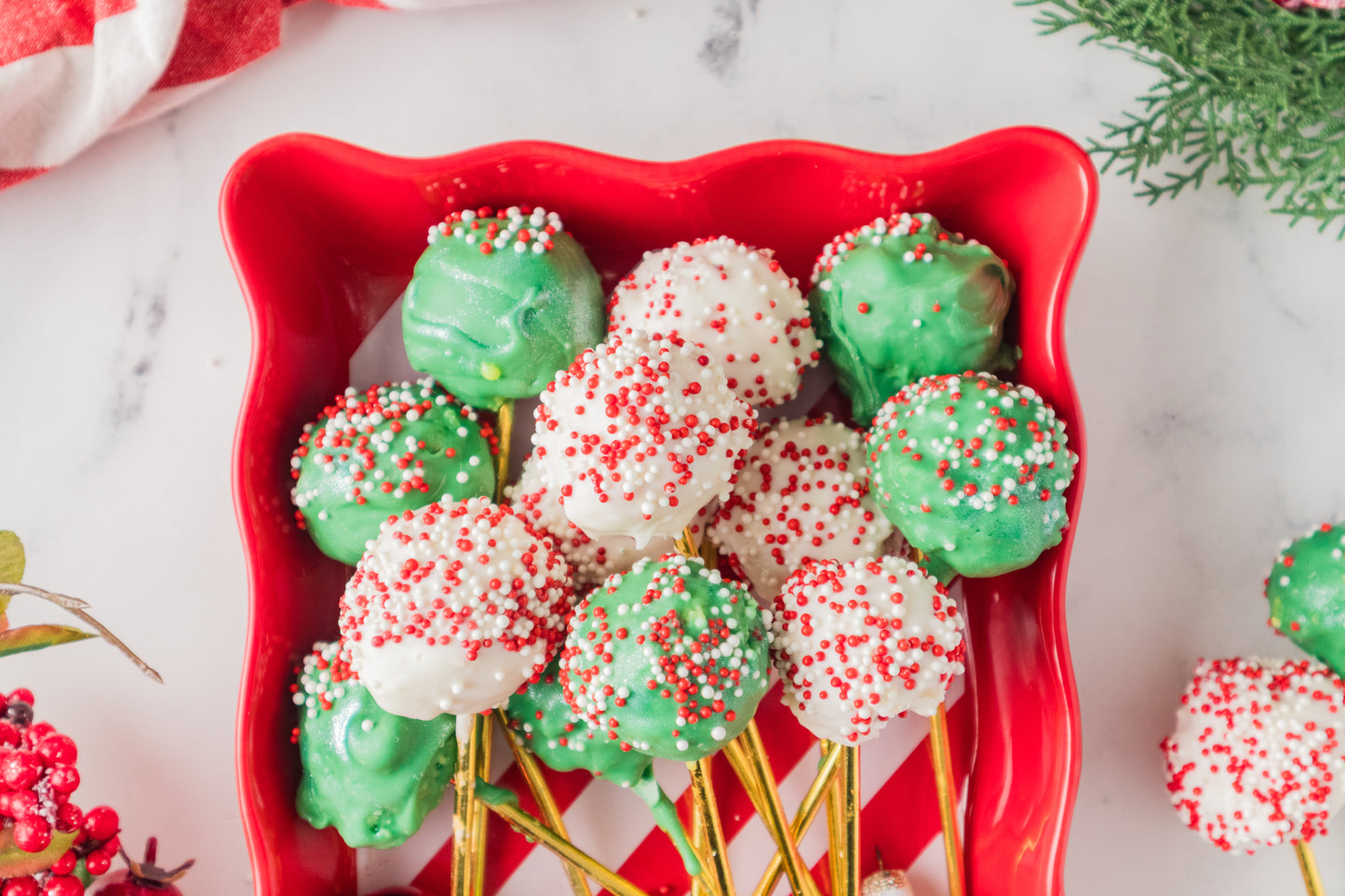 Christmas Cake Pop-Semi Exclusive
