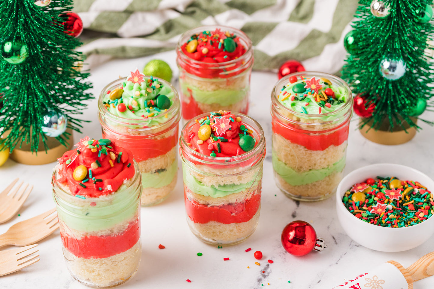 Christmas Cake in a Jar -Semi Exclusive