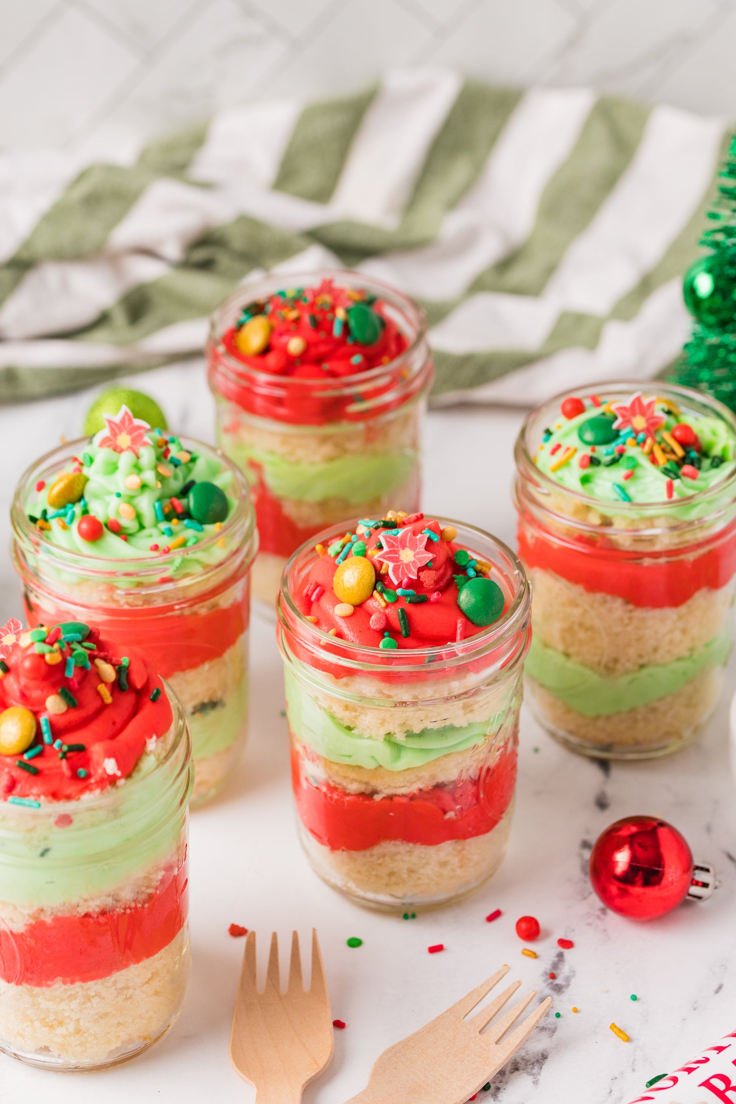 Christmas Cake in a Jar -Semi Exclusive