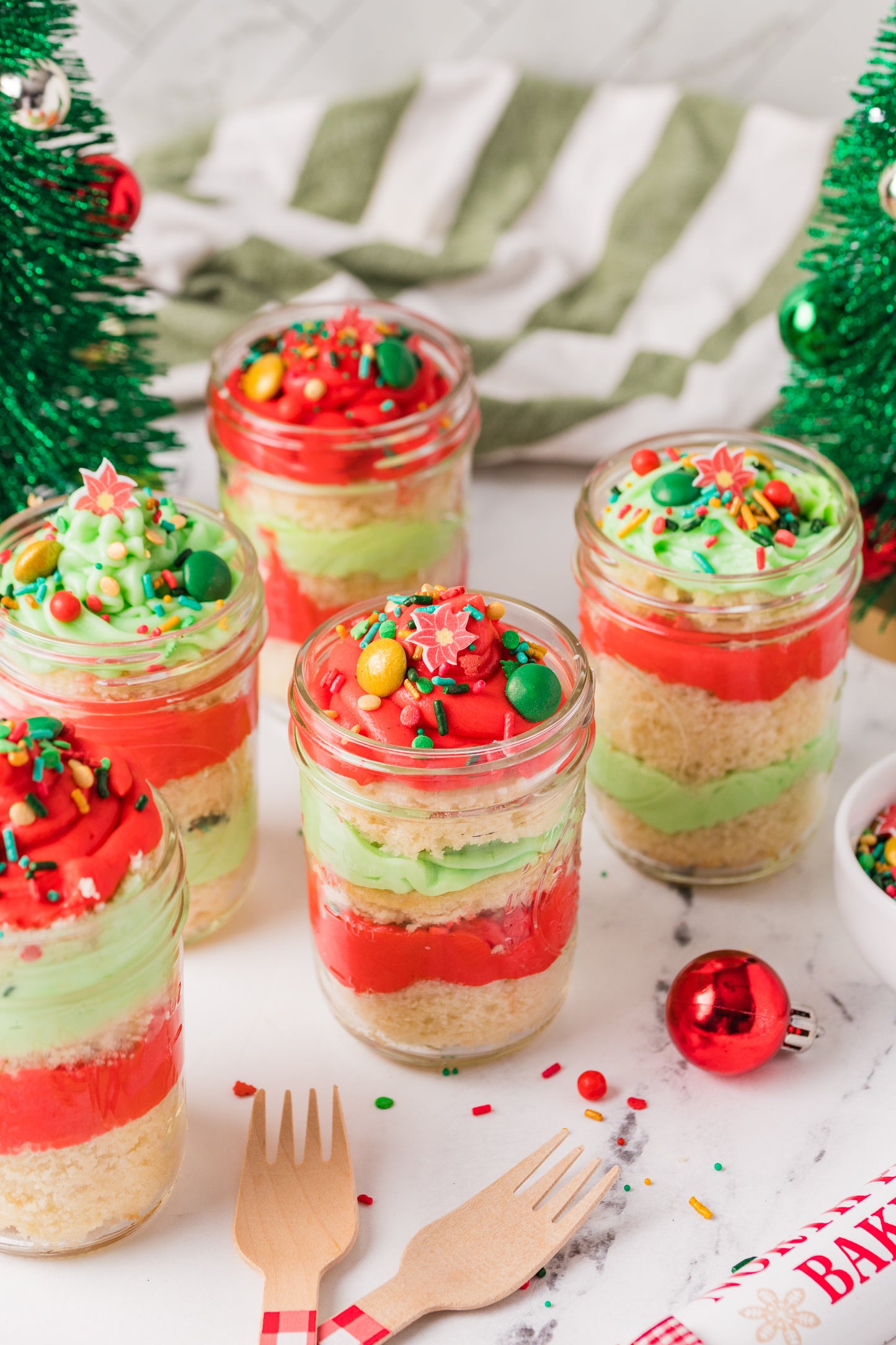 Christmas Cake in a Jar -Semi Exclusive