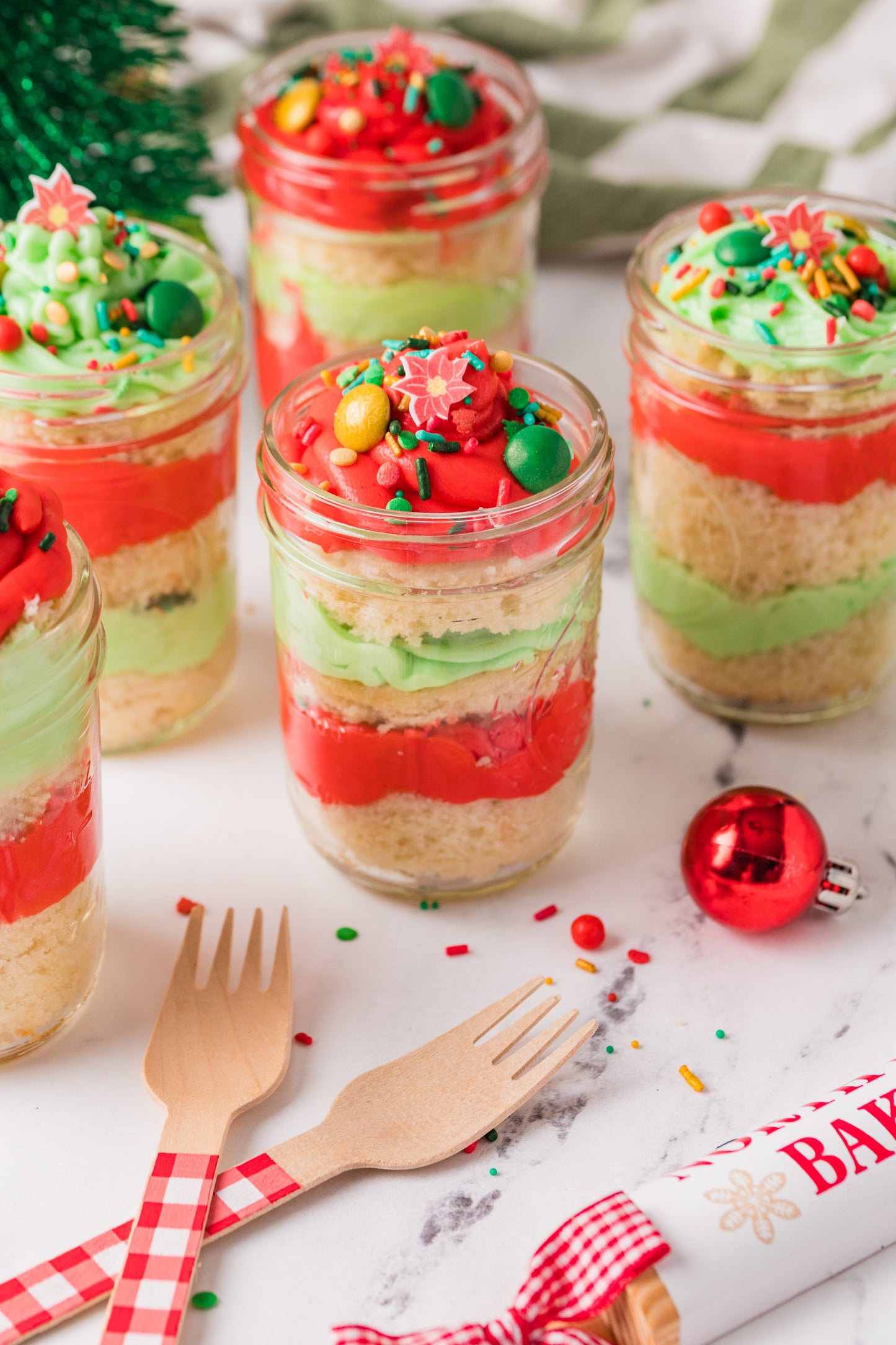Christmas Cake in a Jar -Semi Exclusive