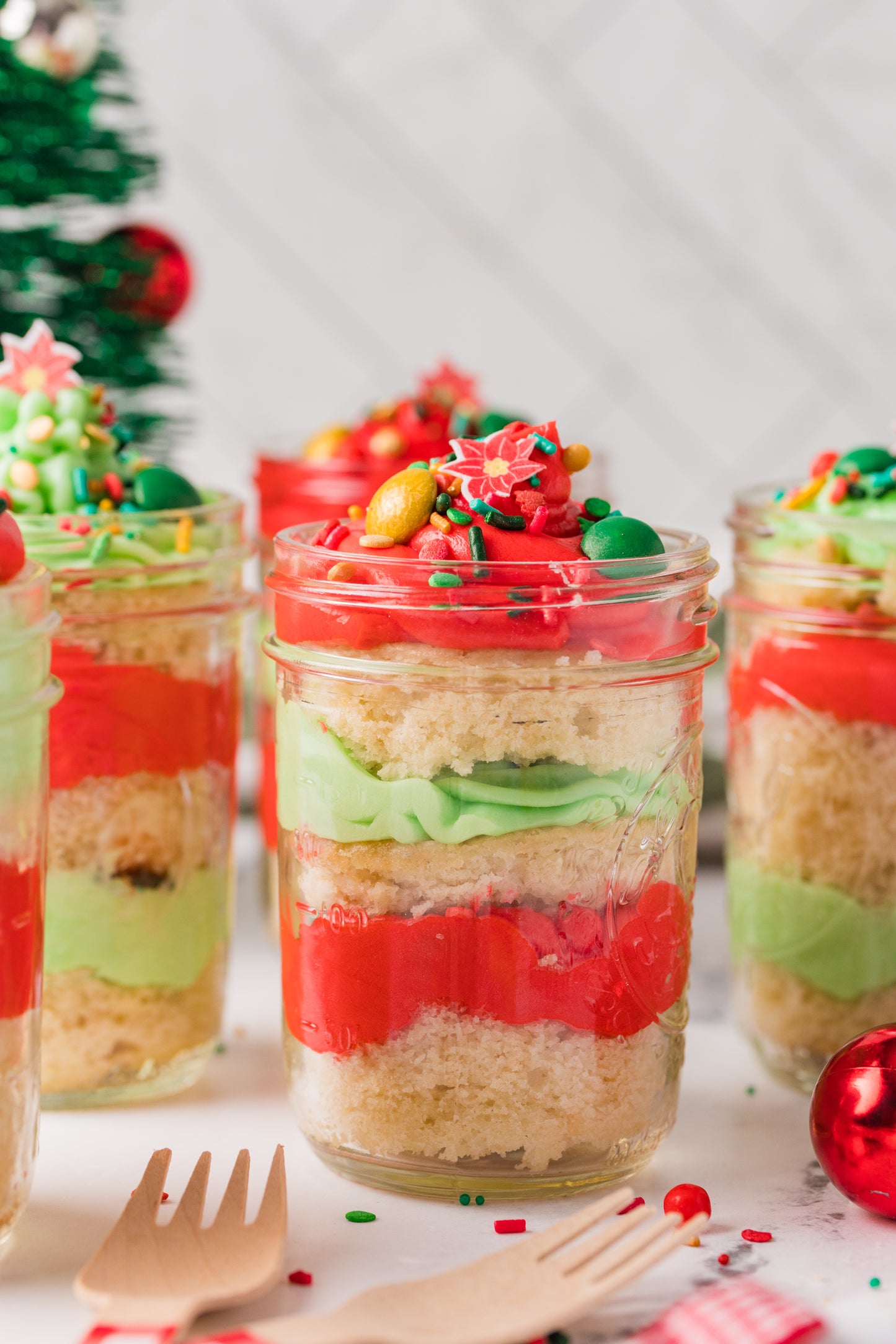 Christmas Cake in a Jar -Semi Exclusive