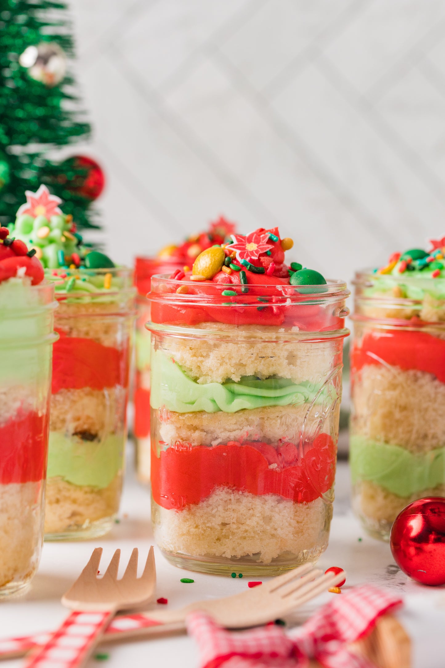 Christmas Cake in a Jar -Semi Exclusive