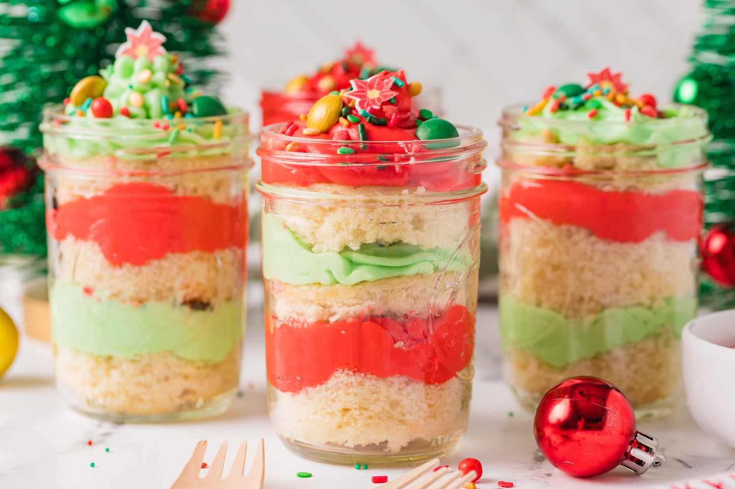 Christmas Cake in a Jar -Semi Exclusive