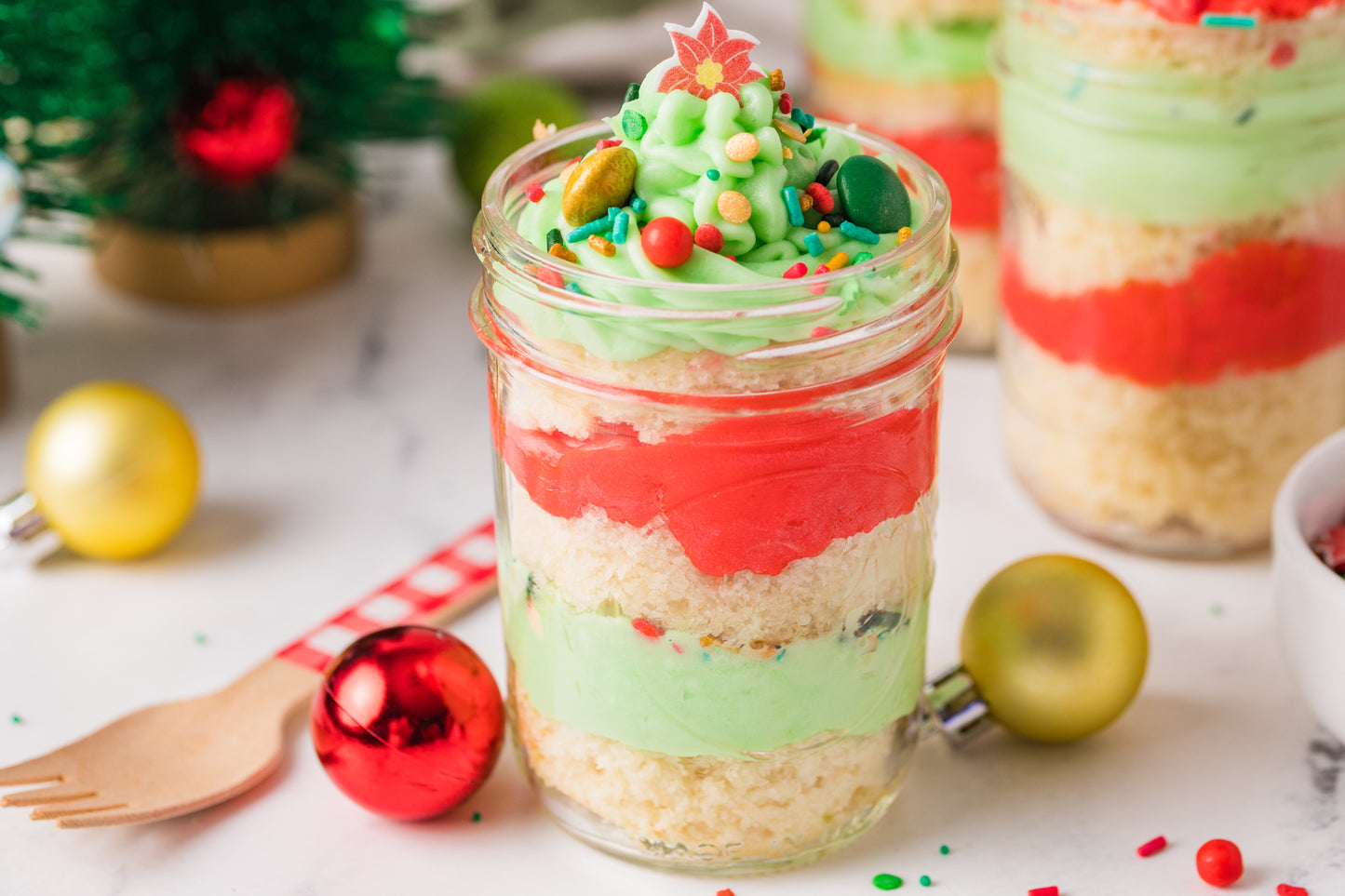 Christmas Cake in a Jar -Semi Exclusive