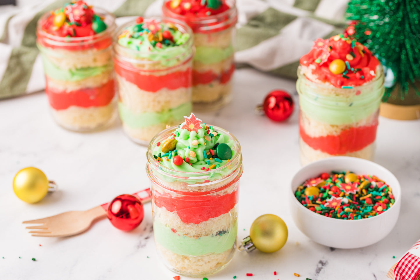 Christmas Cake in a Jar -Semi Exclusive