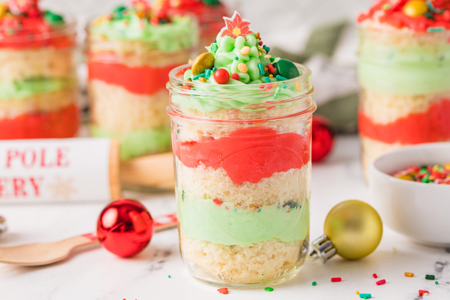Christmas Cake in a Jar -Semi Exclusive