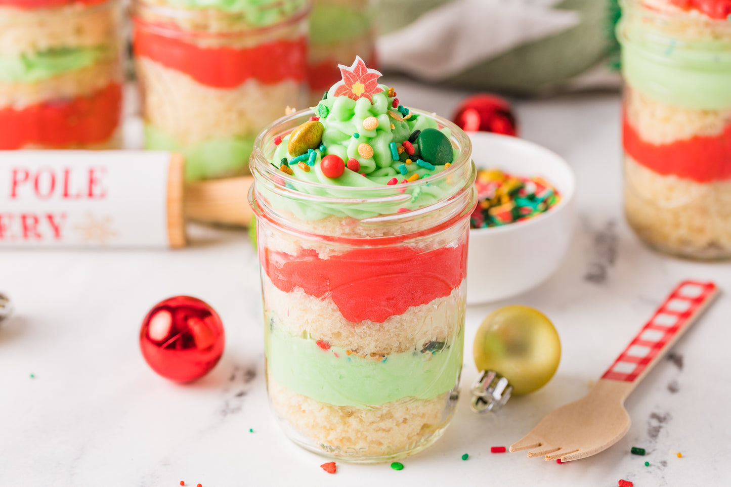 Christmas Cake in a Jar -Semi Exclusive