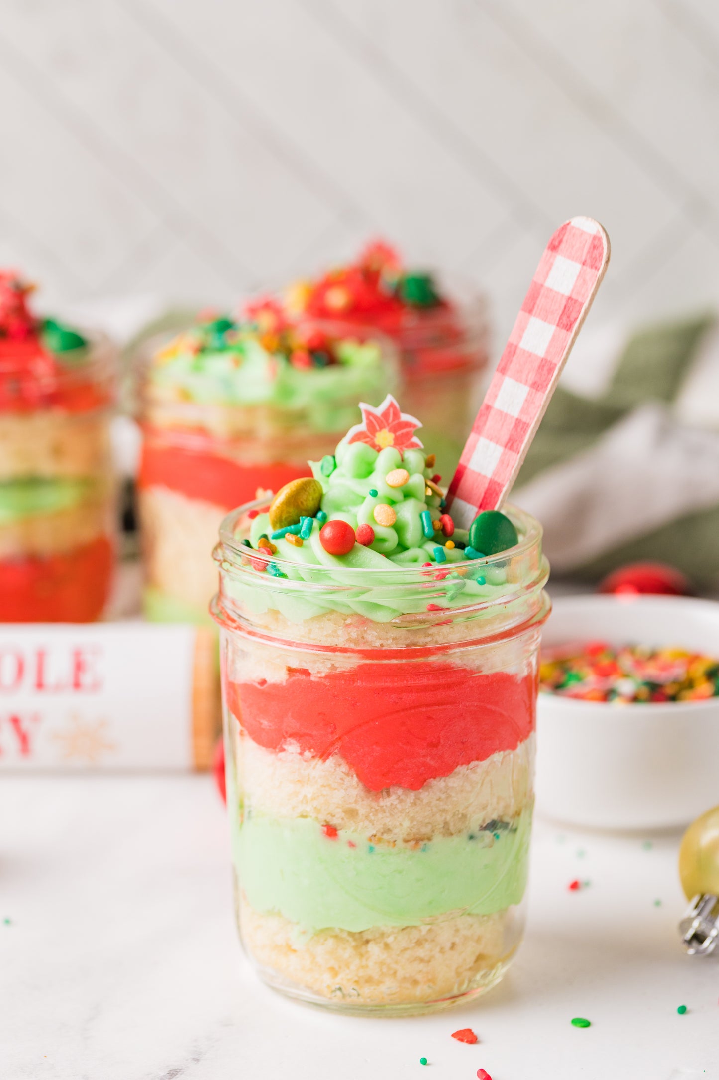 Christmas Cake in a Jar -Semi Exclusive