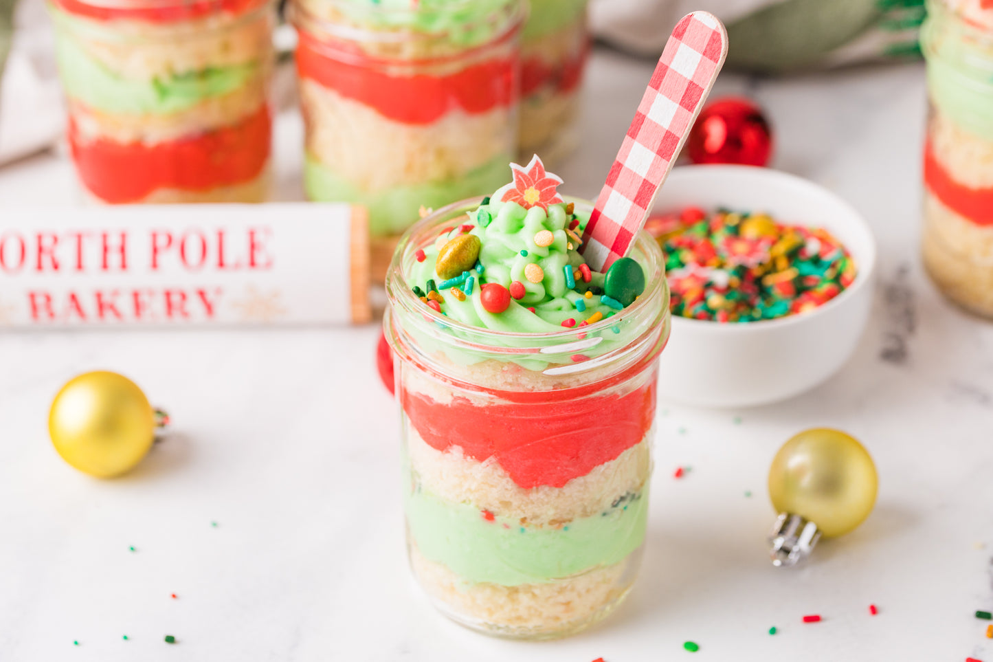Christmas Cake in a Jar -Semi Exclusive