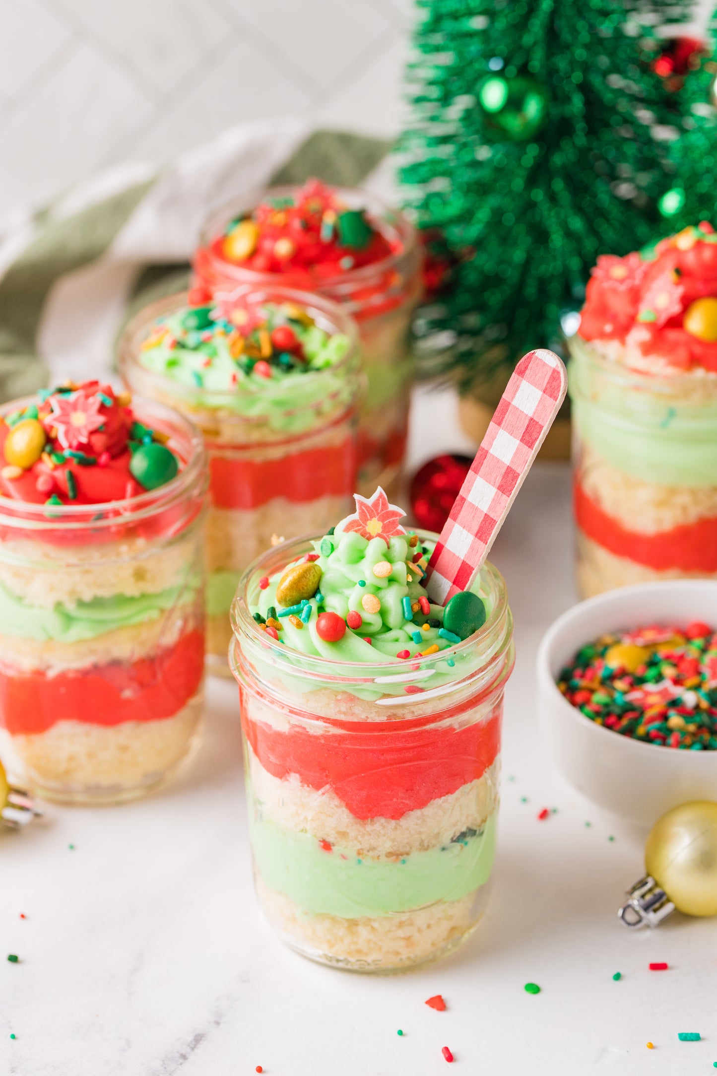Christmas Cake in a Jar -Semi Exclusive