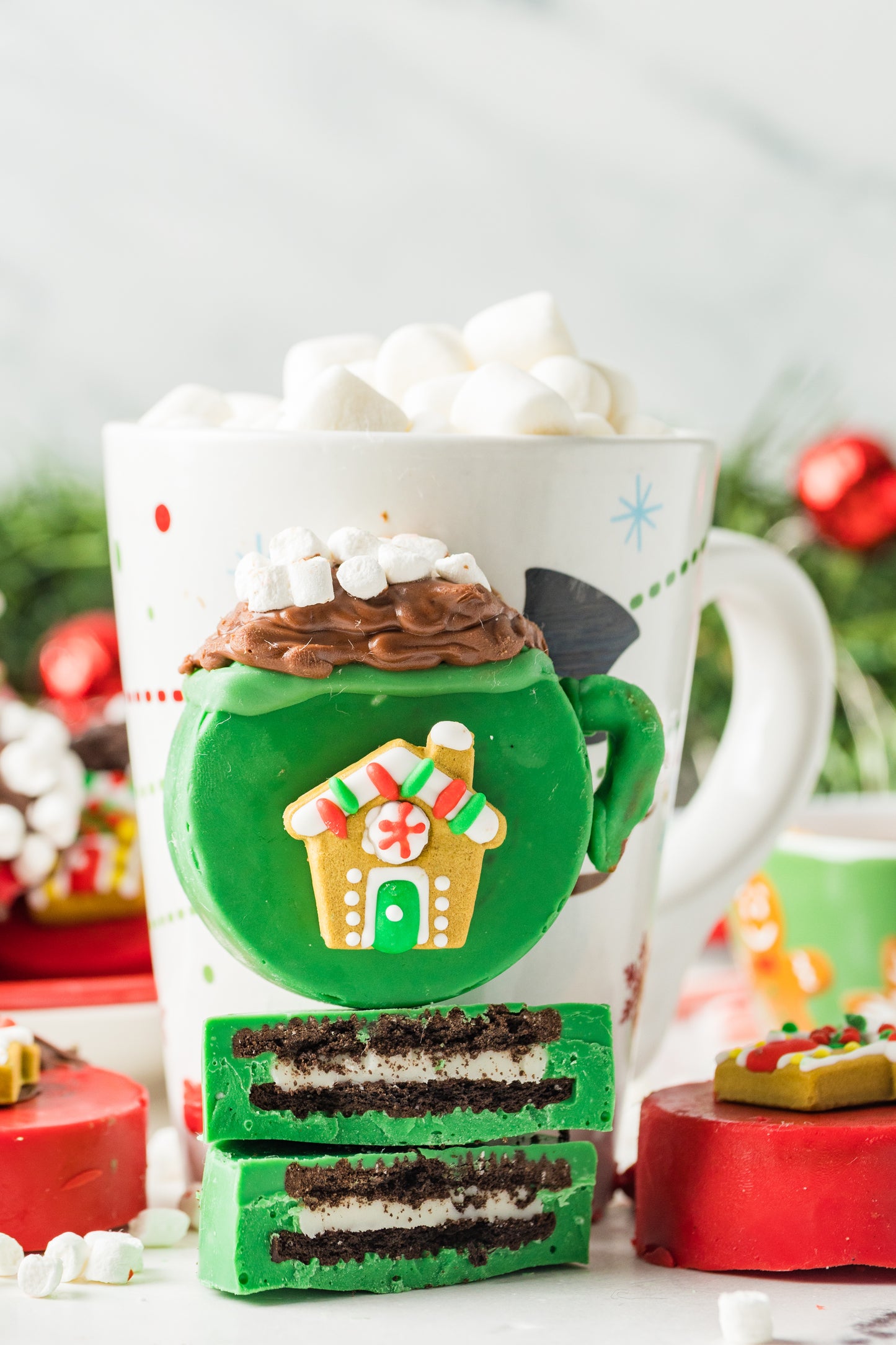 Oreo Hot Chocolate Mug Cookies-Exclusive
