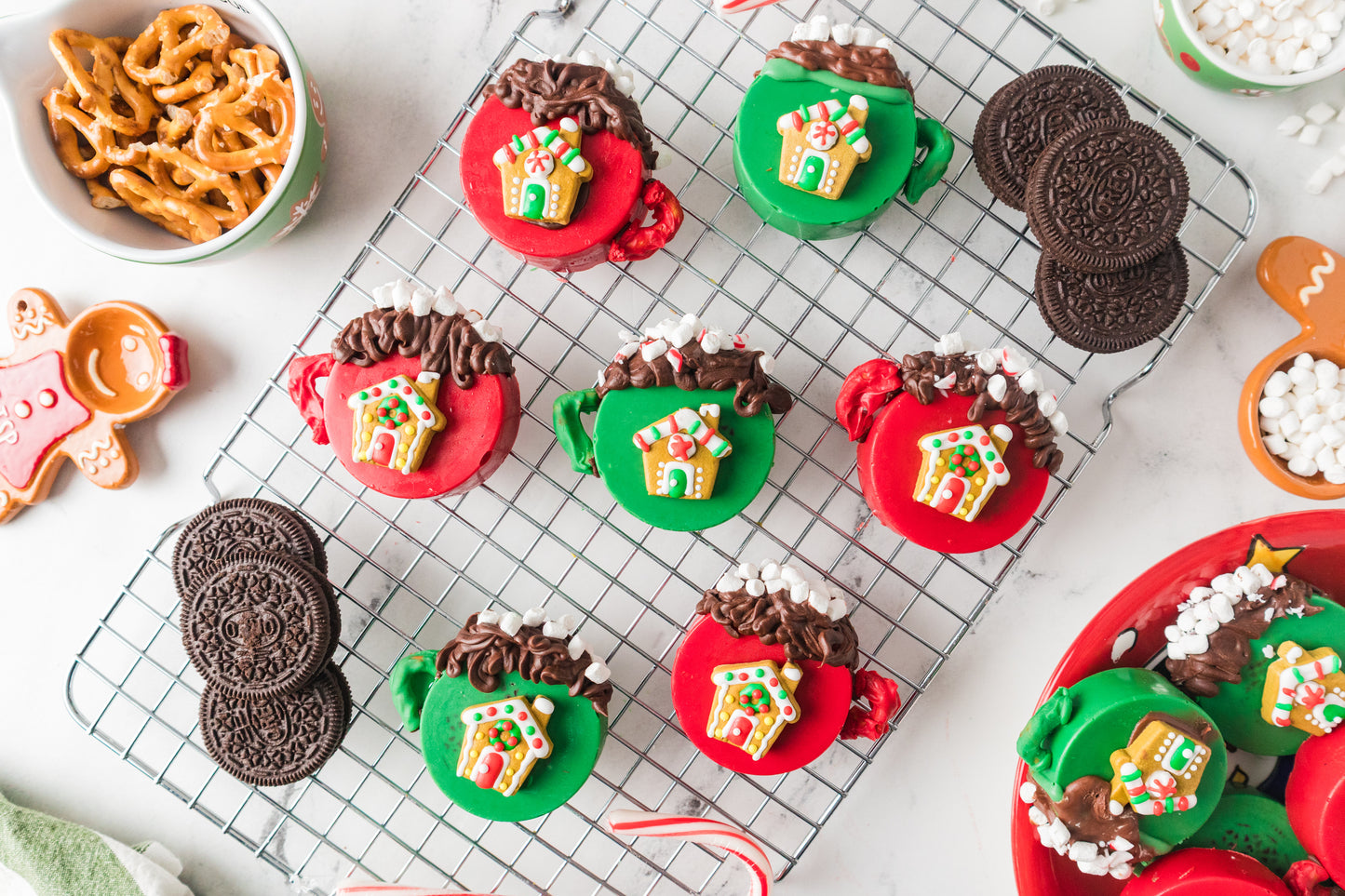 Oreo Hot Chocolate Mug Cookies-Exclusive