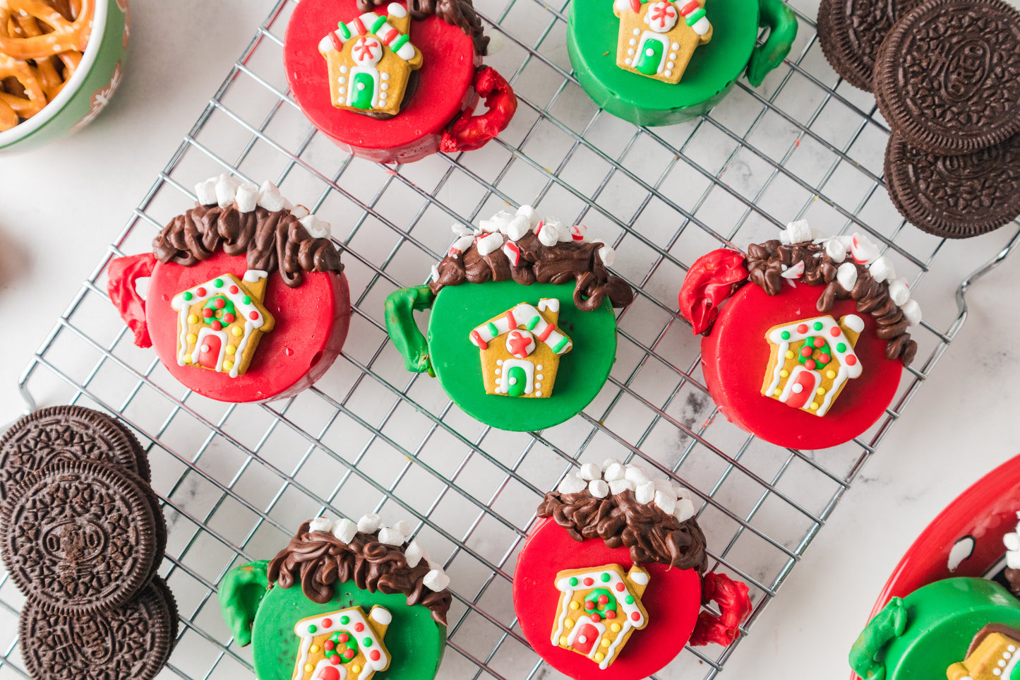 Oreo Hot Chocolate Mug Cookies-Exclusive