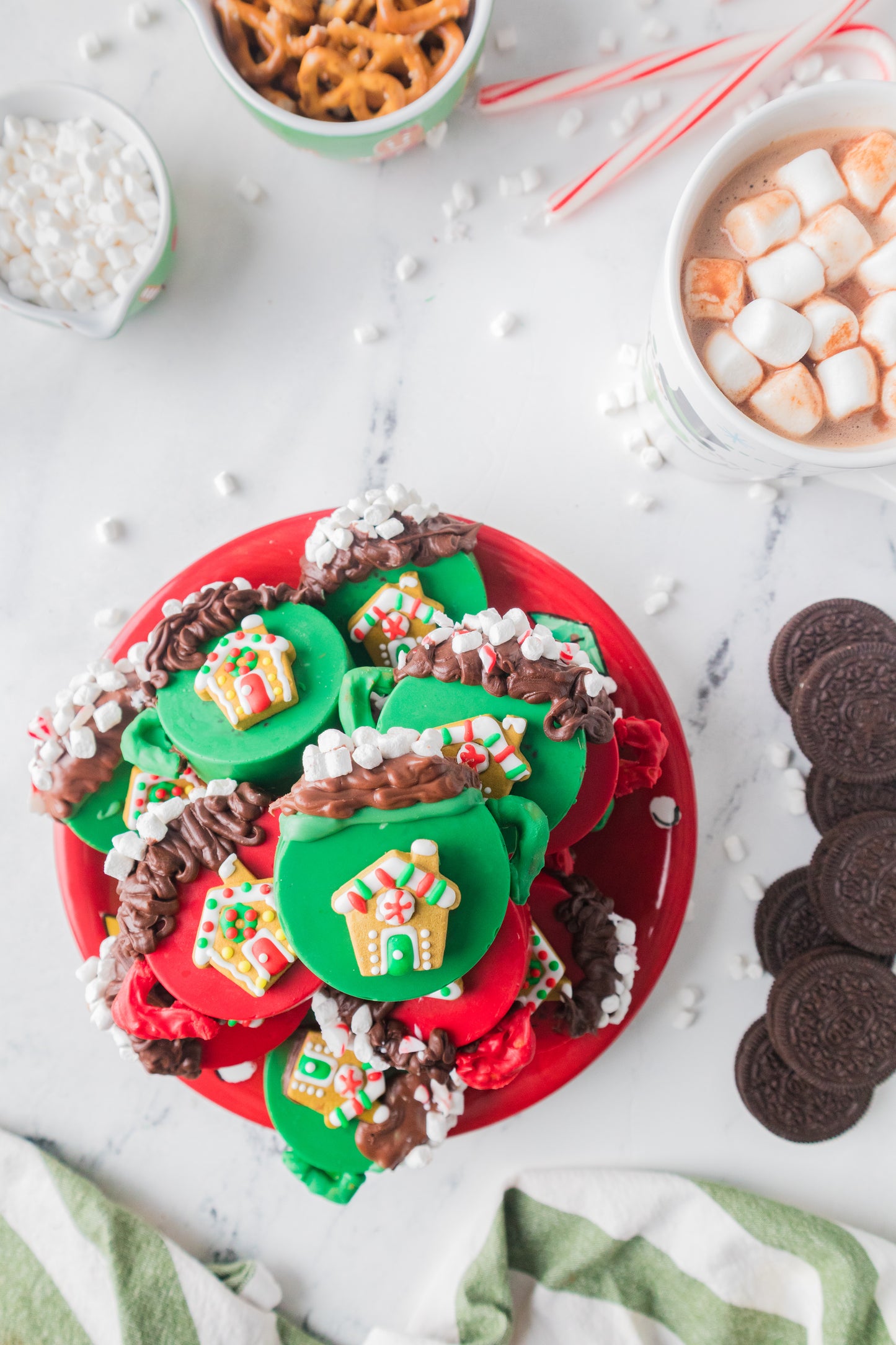 Oreo Hot Chocolate Mug Cookies-Exclusive