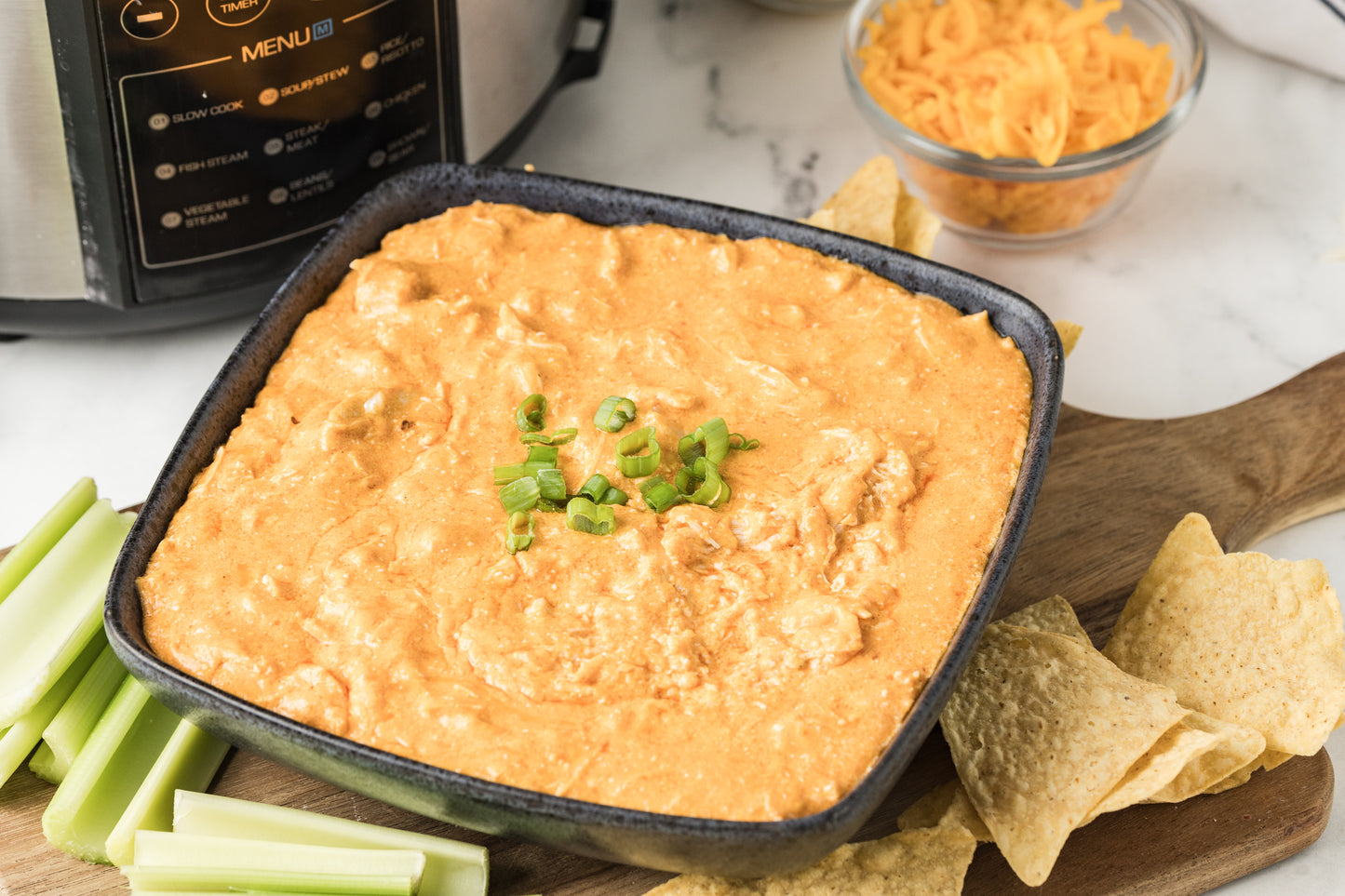 Instant Pot Buffalo Chicken Dip-Exclusive