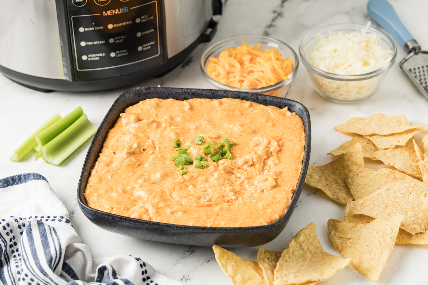 Instant Pot Buffalo Chicken Dip-Exclusive