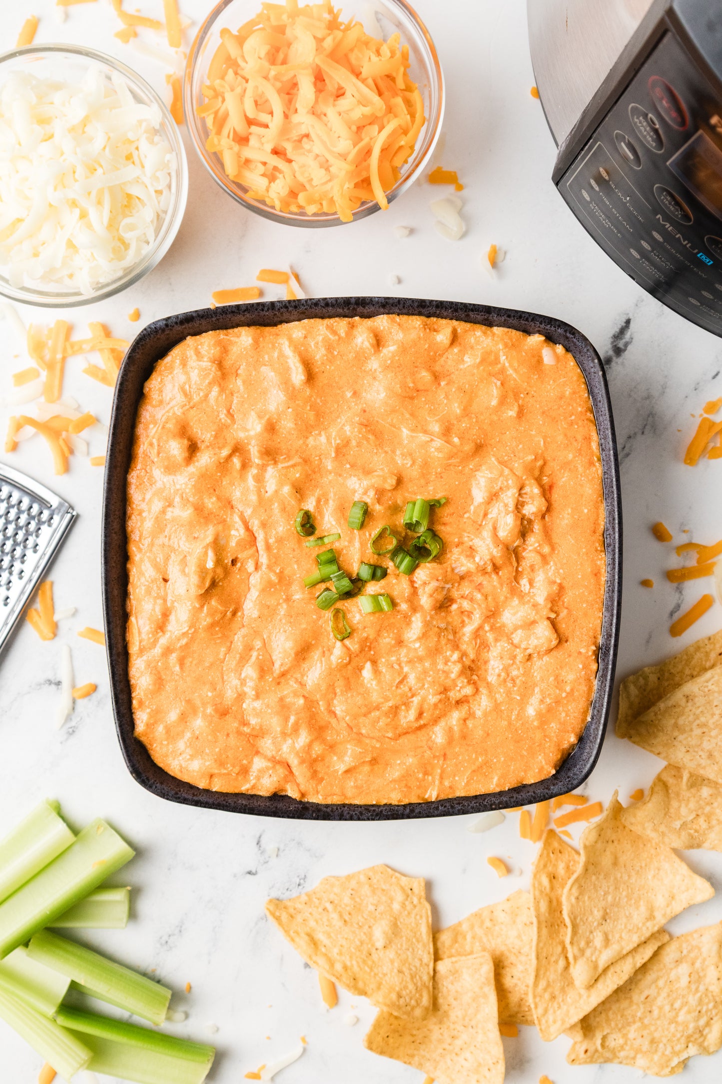 Instant Pot Buffalo Chicken Dip-Exclusive